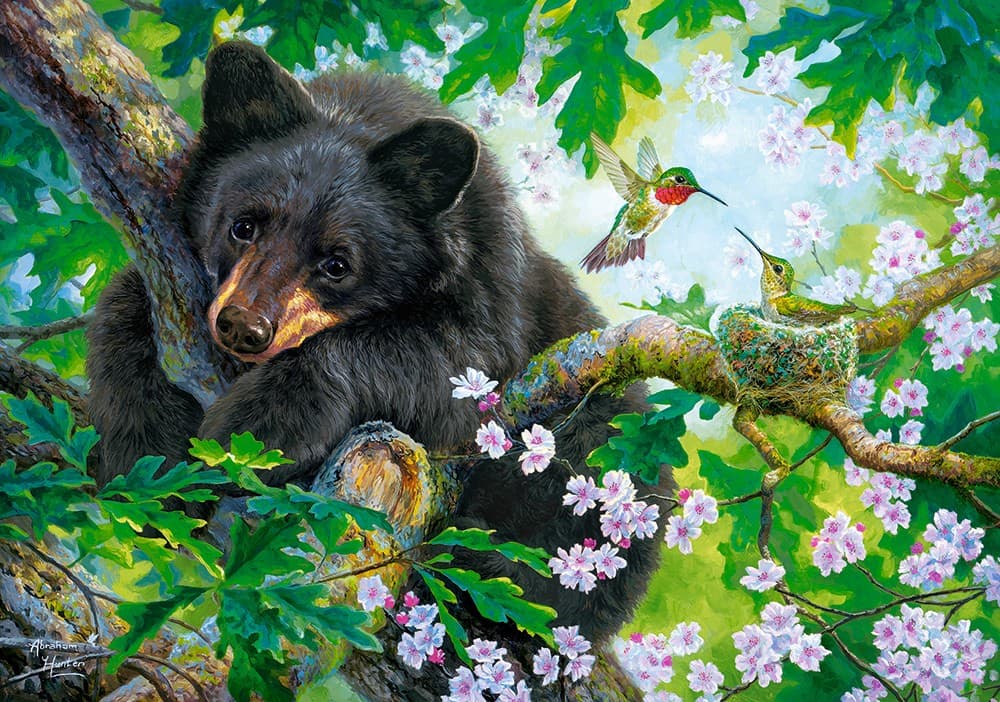 

Puzzle 500 elementów Niedźwiedź Wish I Could Fly