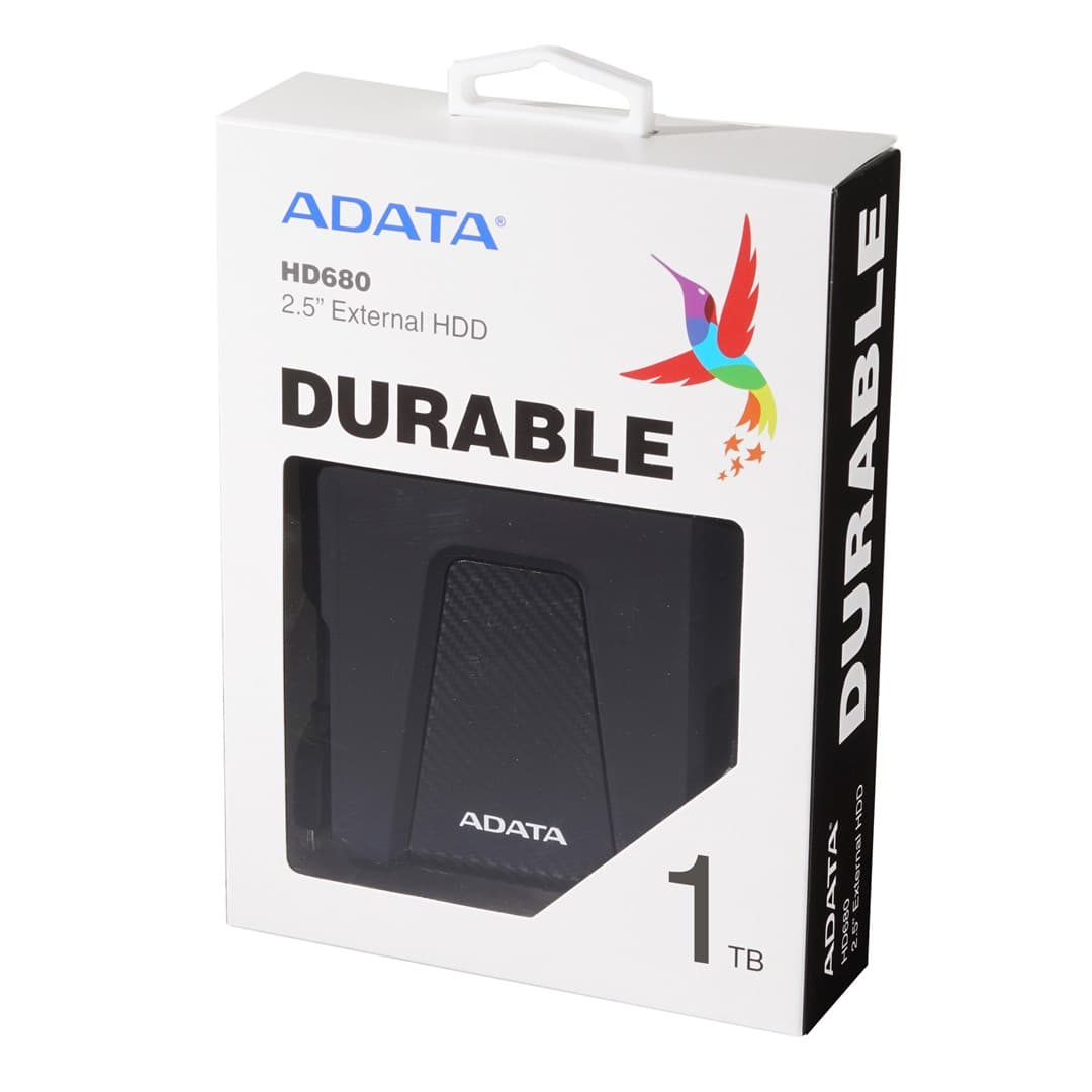 

ADATA HDD HD680 1TB 2.5" USB 3.1 BLACK