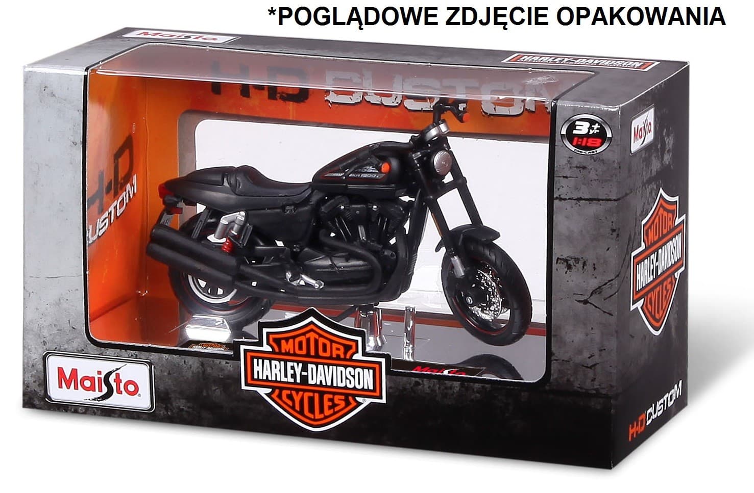 

Model Motocykl Harley-Davidson 1999 FLHR Road King bordo 1/18