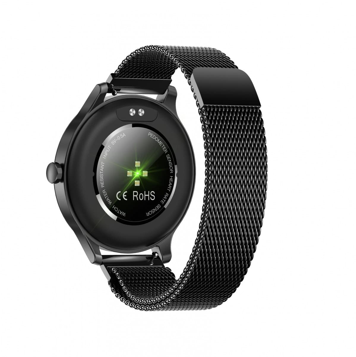

Smartwatch Classy czarny stalowy