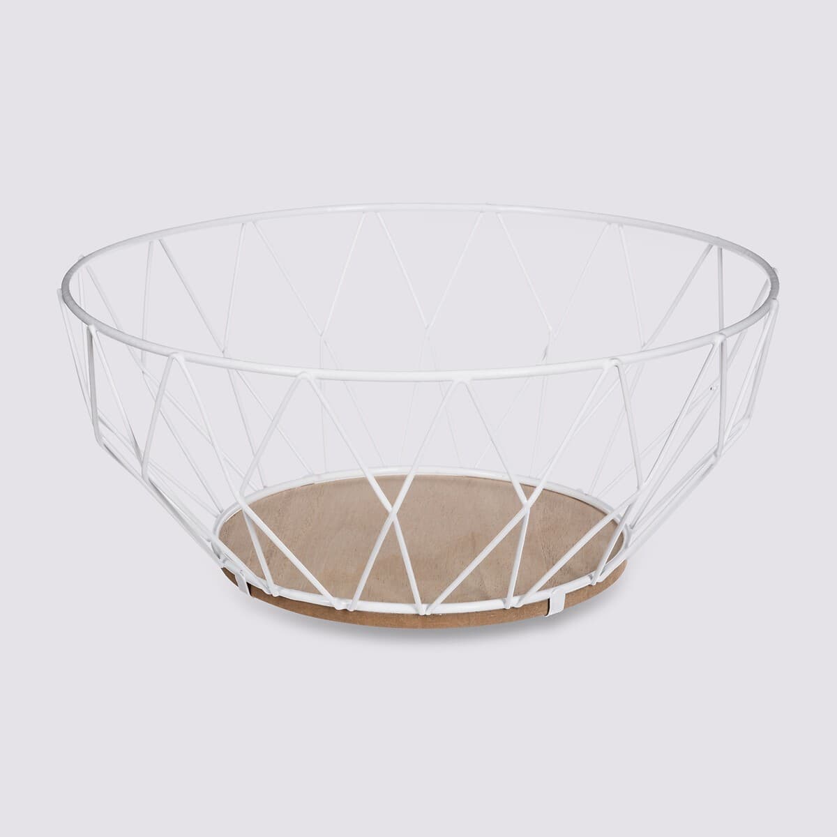 

Metalowy kosz na owoce Diamond White