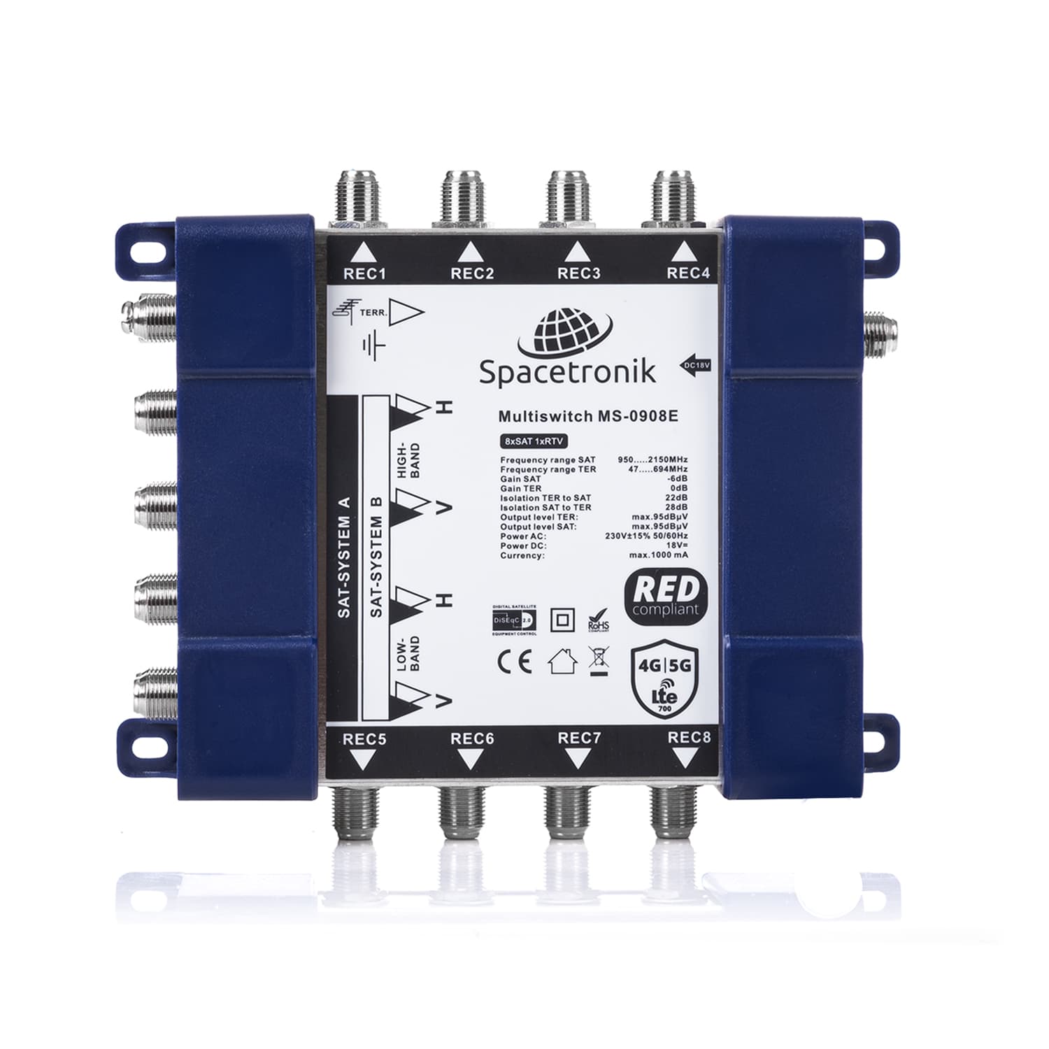 

Multiswitch 9/8 Spacetronik E-Series MS-0908E