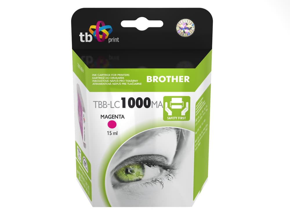 

Wkład TB PRINT TBB-LC1000MA Zamiennik Brother LC1000M TBB-LC1000MA