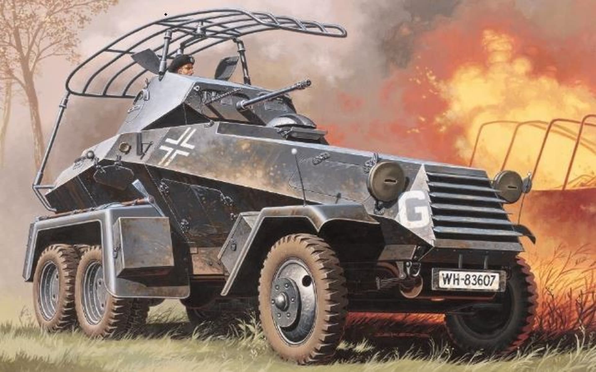 

Model plastikowy SD.Kfz.232 6-Rad 1/35