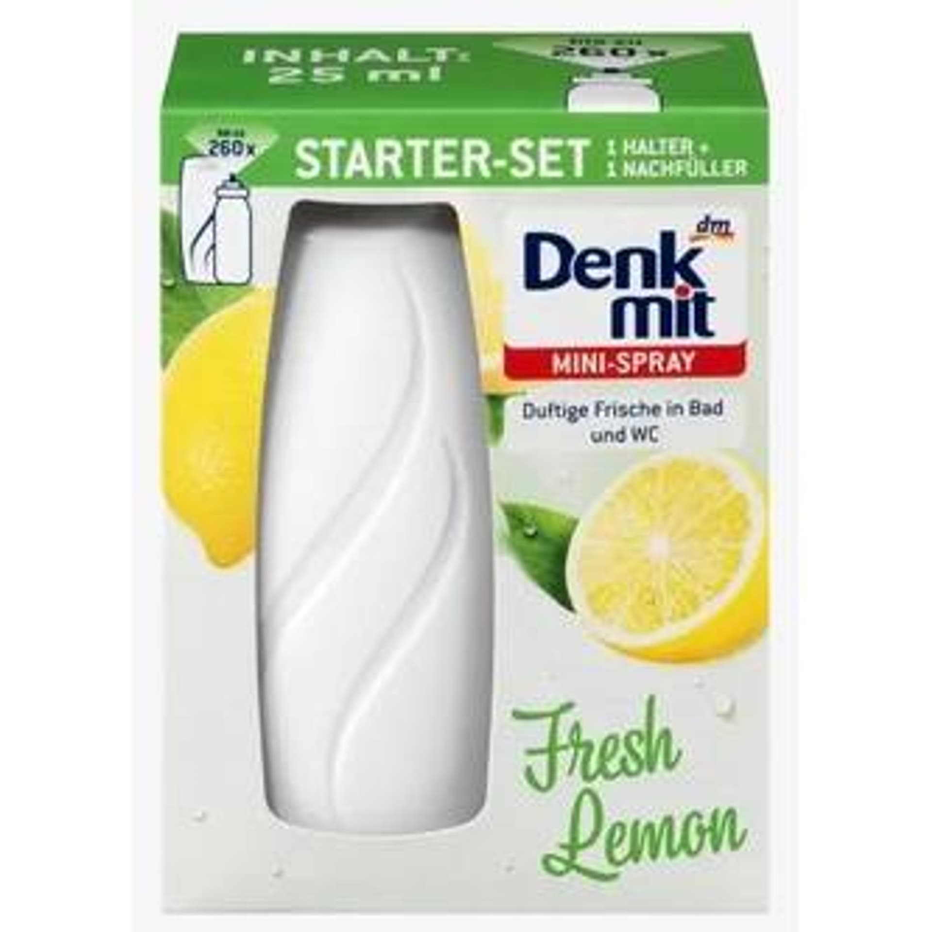 

Denkmit Odświeżacz Powietrza Spray Fresh Lemon 25 ml