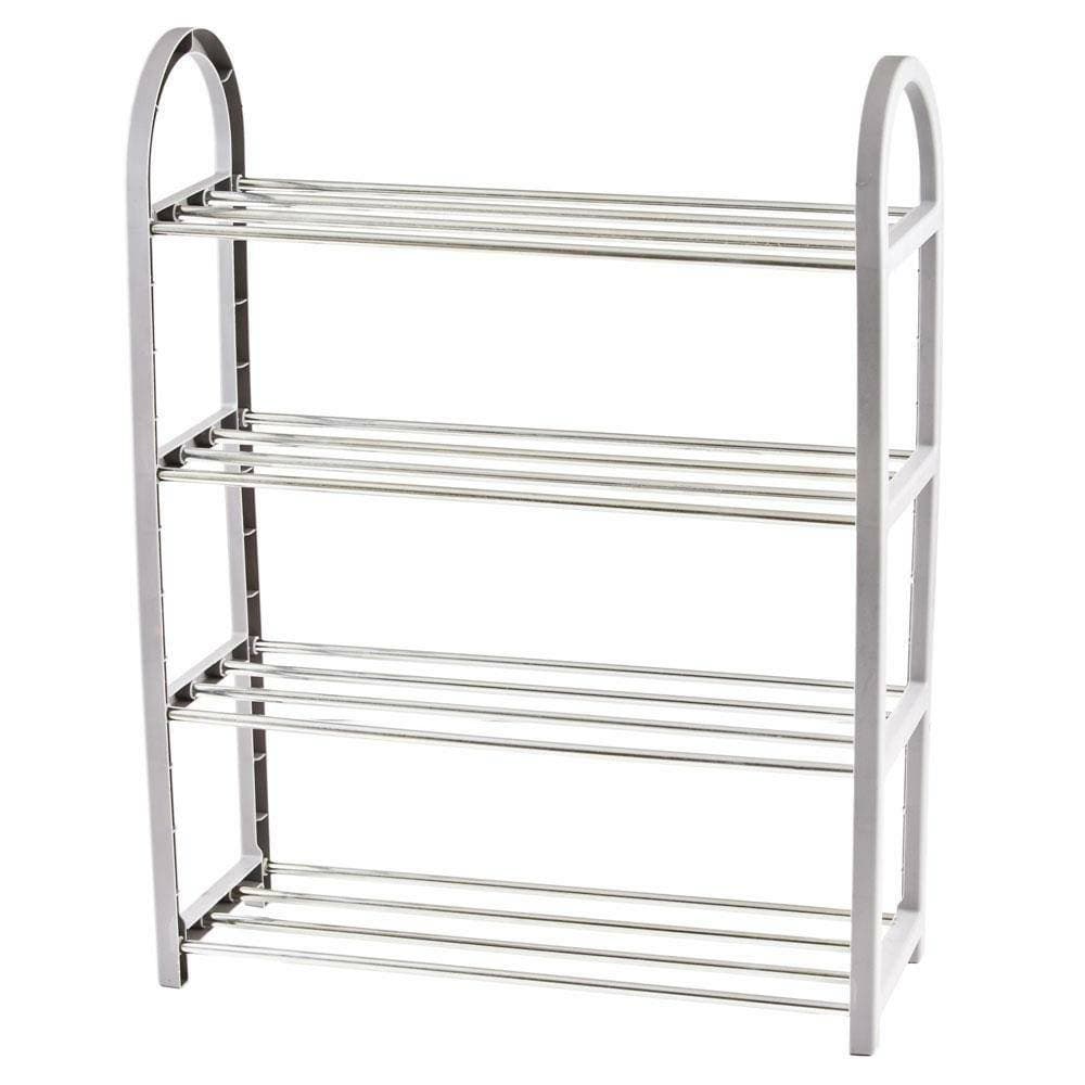 

Szafka na buty 4 poziomy szara 65 cm