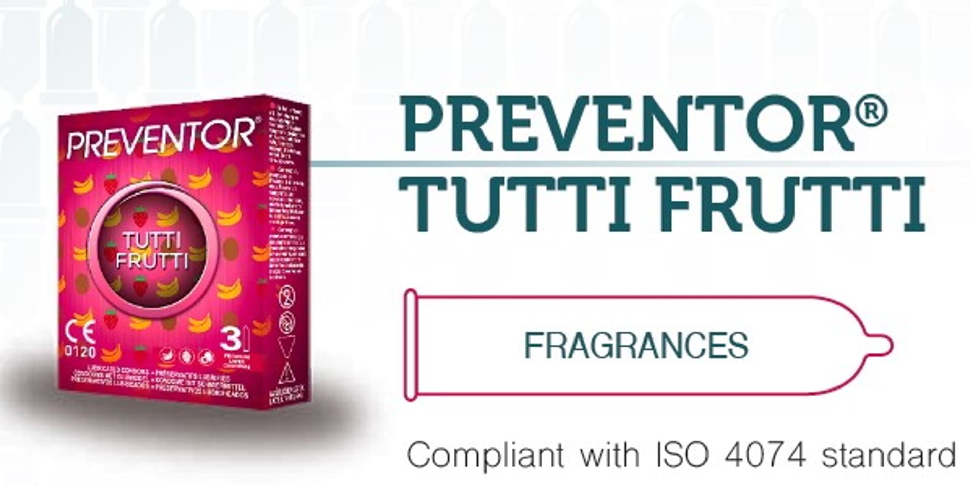 

Prezerwatywy Tutti Frutti 3szt. Preventor