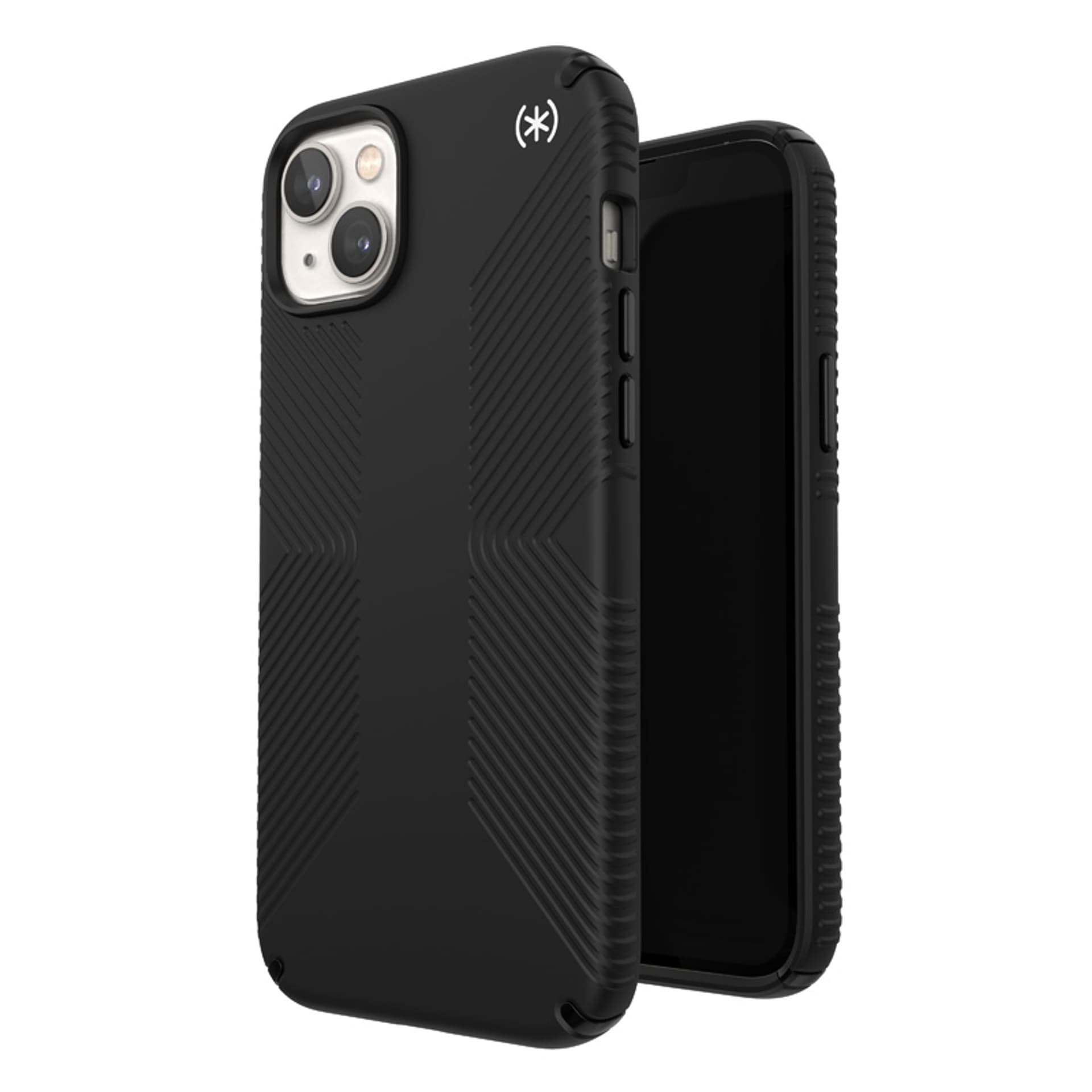 

Speck Presidio2 Grip MagSafe - Antypoślizgowe etui iPhone 14 Plus (Black / Black / White)