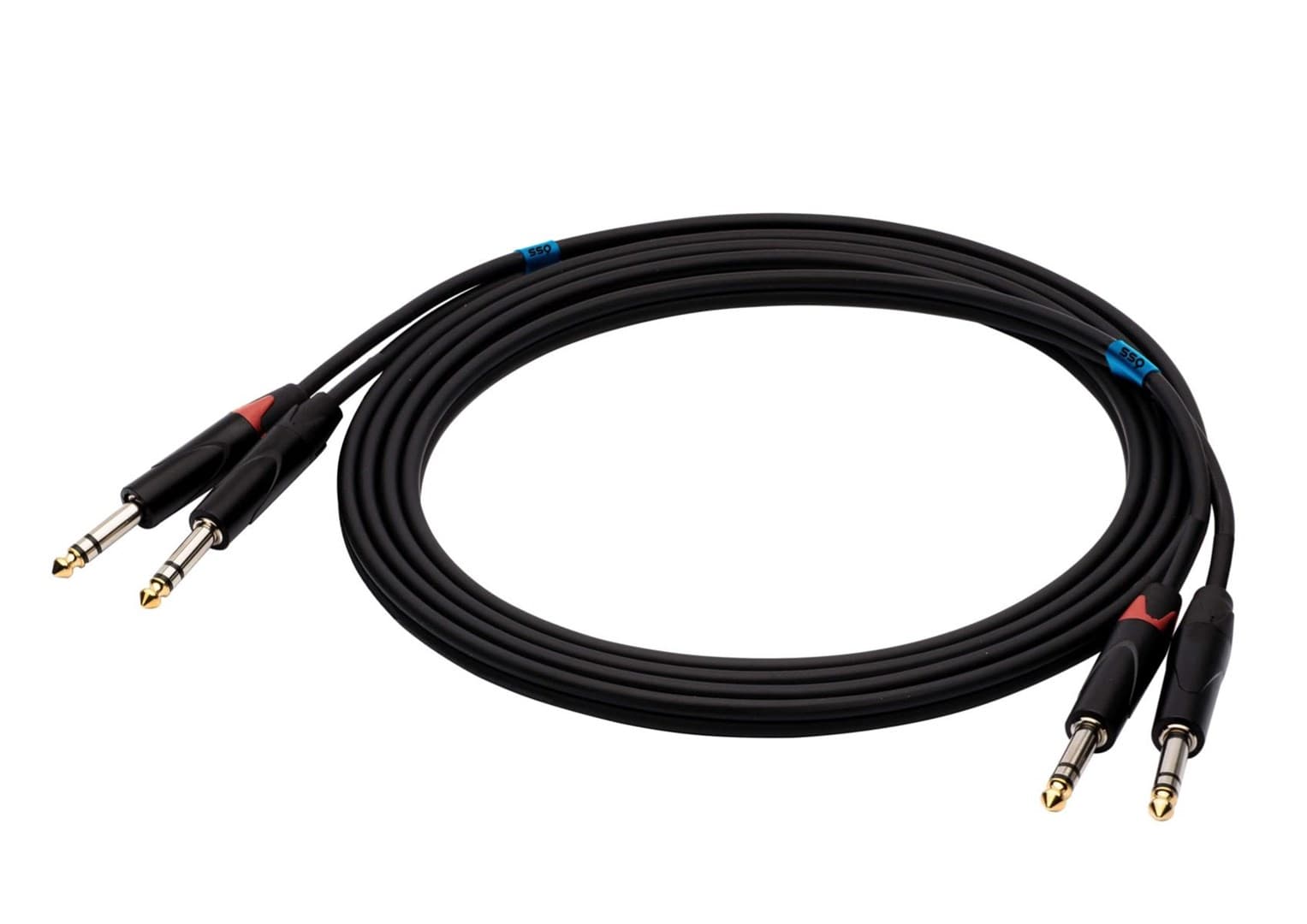 

SSQ JSJS2 - kabel 2x JACK STEREO - 2x JACK STEREO 2 metrowy