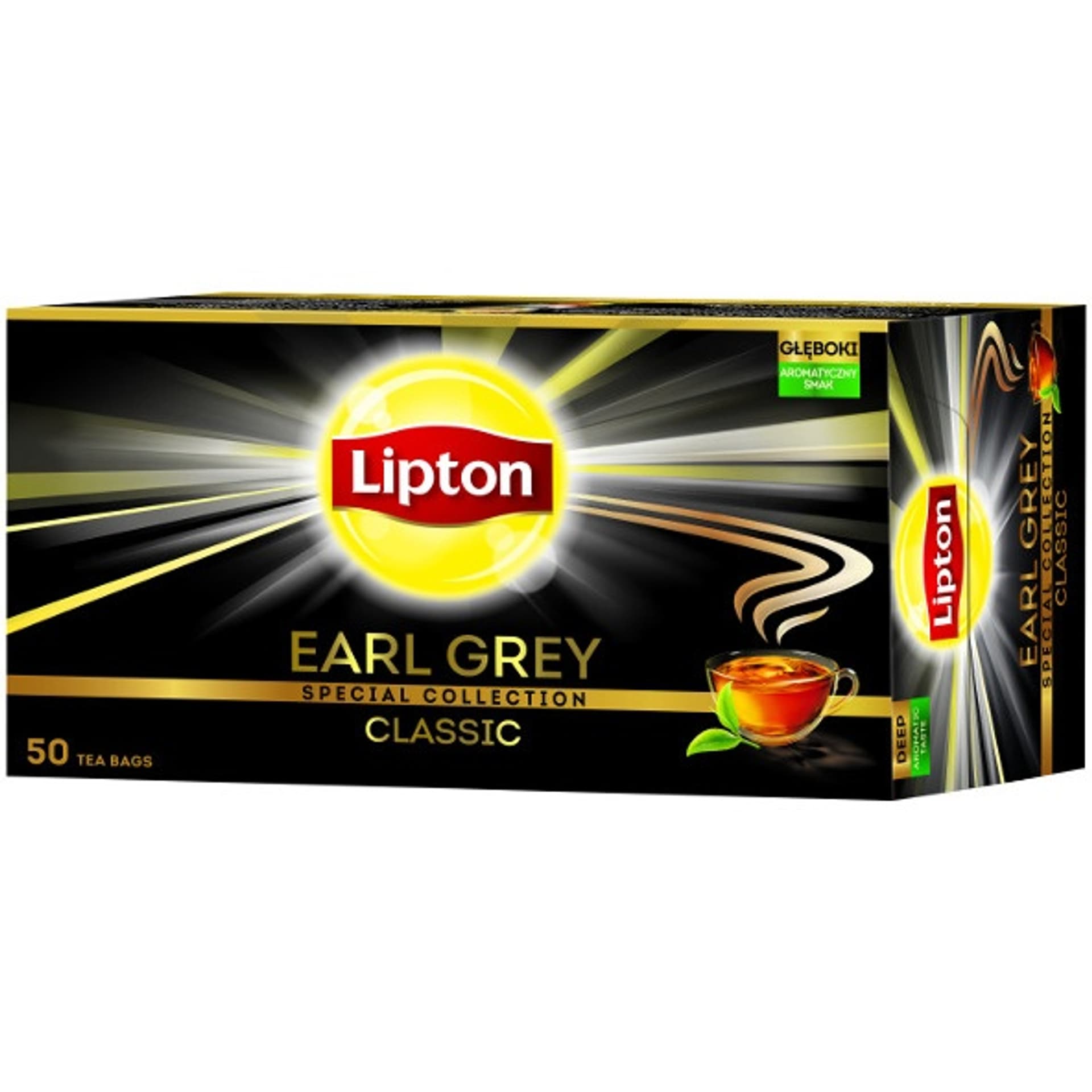 

Herbata LIPTON EARL GREY (50 torebek)
