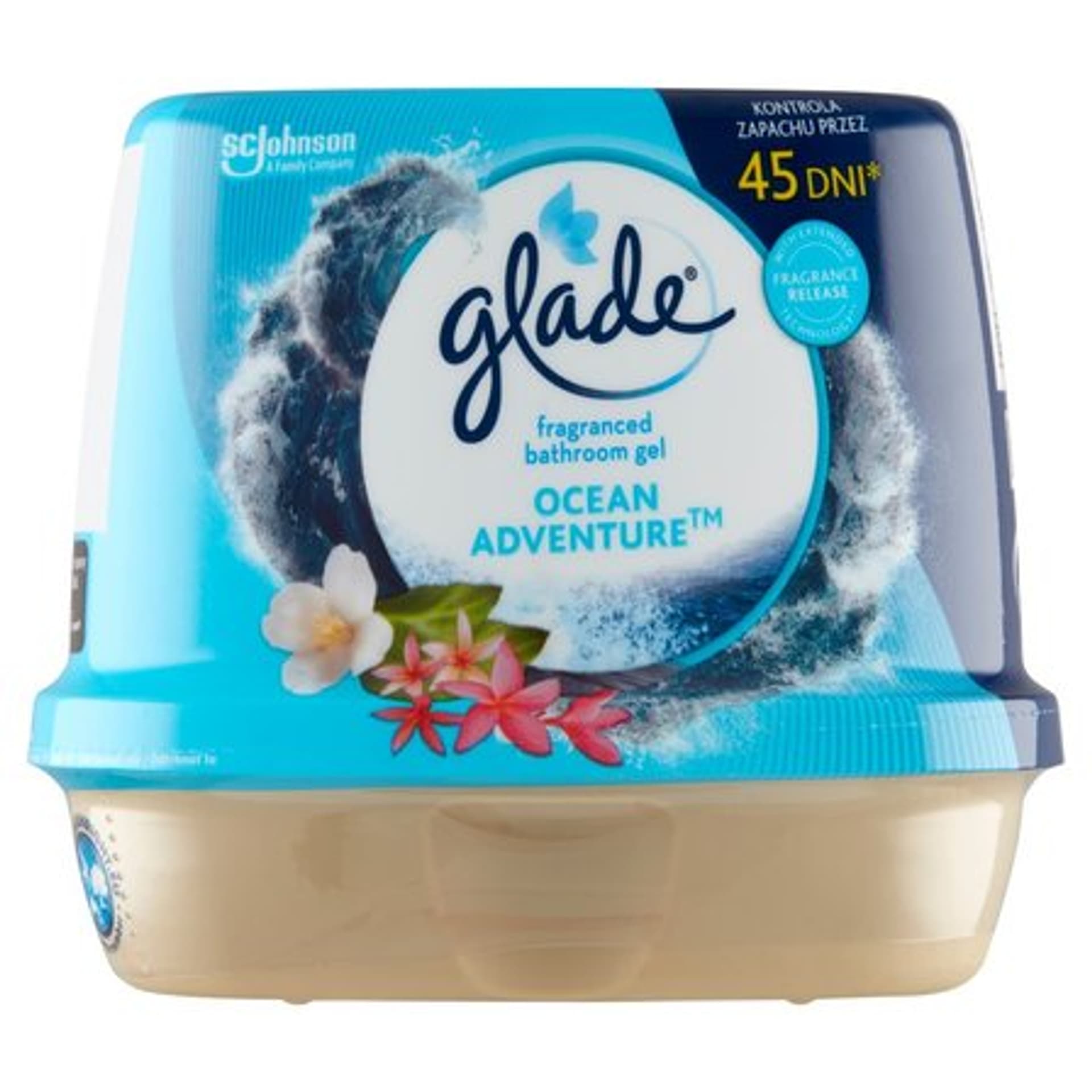 

Odświeżacz GLADE żel 180g Ocean Adventure