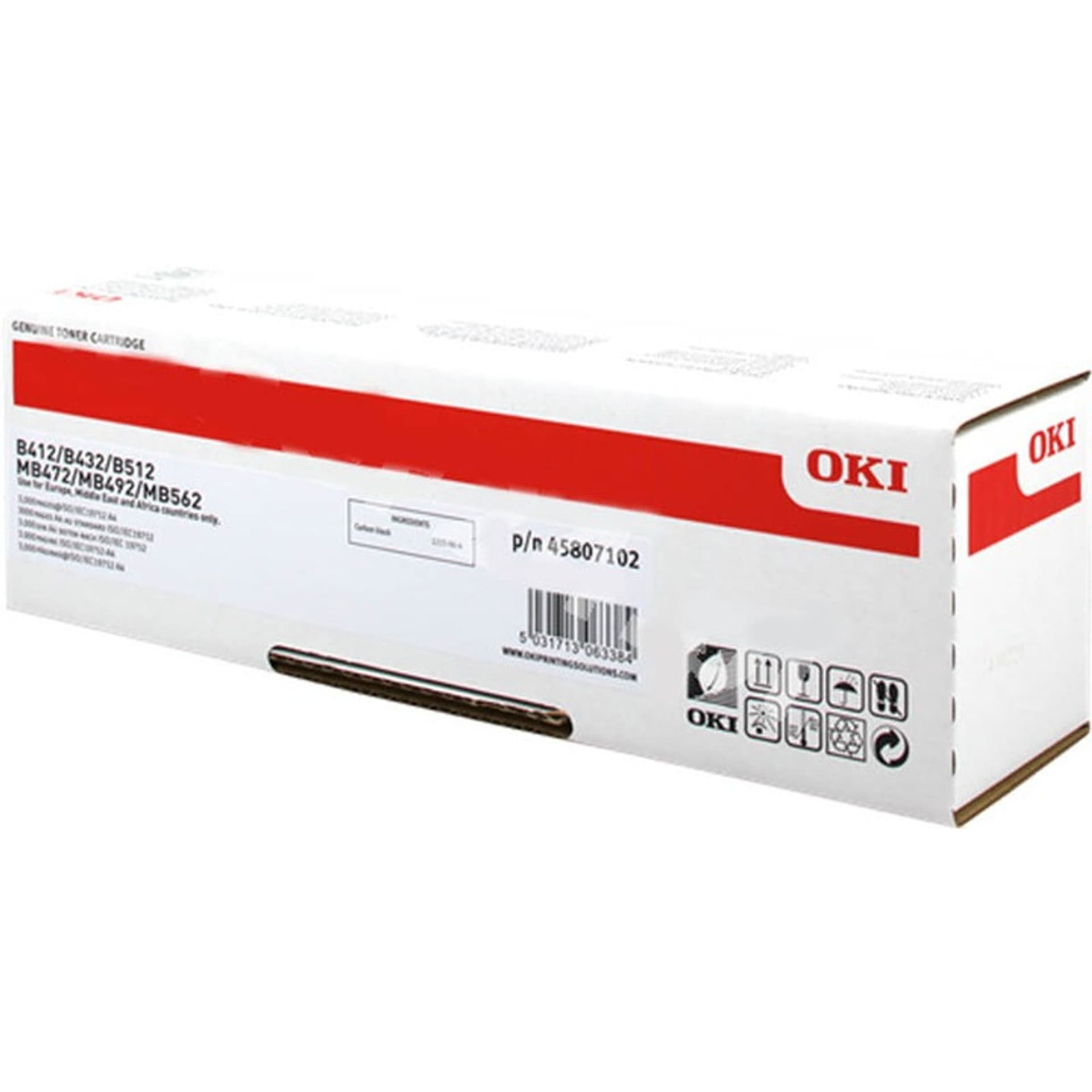 

Toner do B412/32/512/MB472/92/562 Black 3k