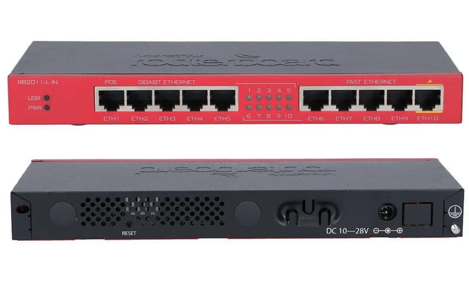 

Mikrotik RB2011iL-IN Router PoE 100/1000MBs