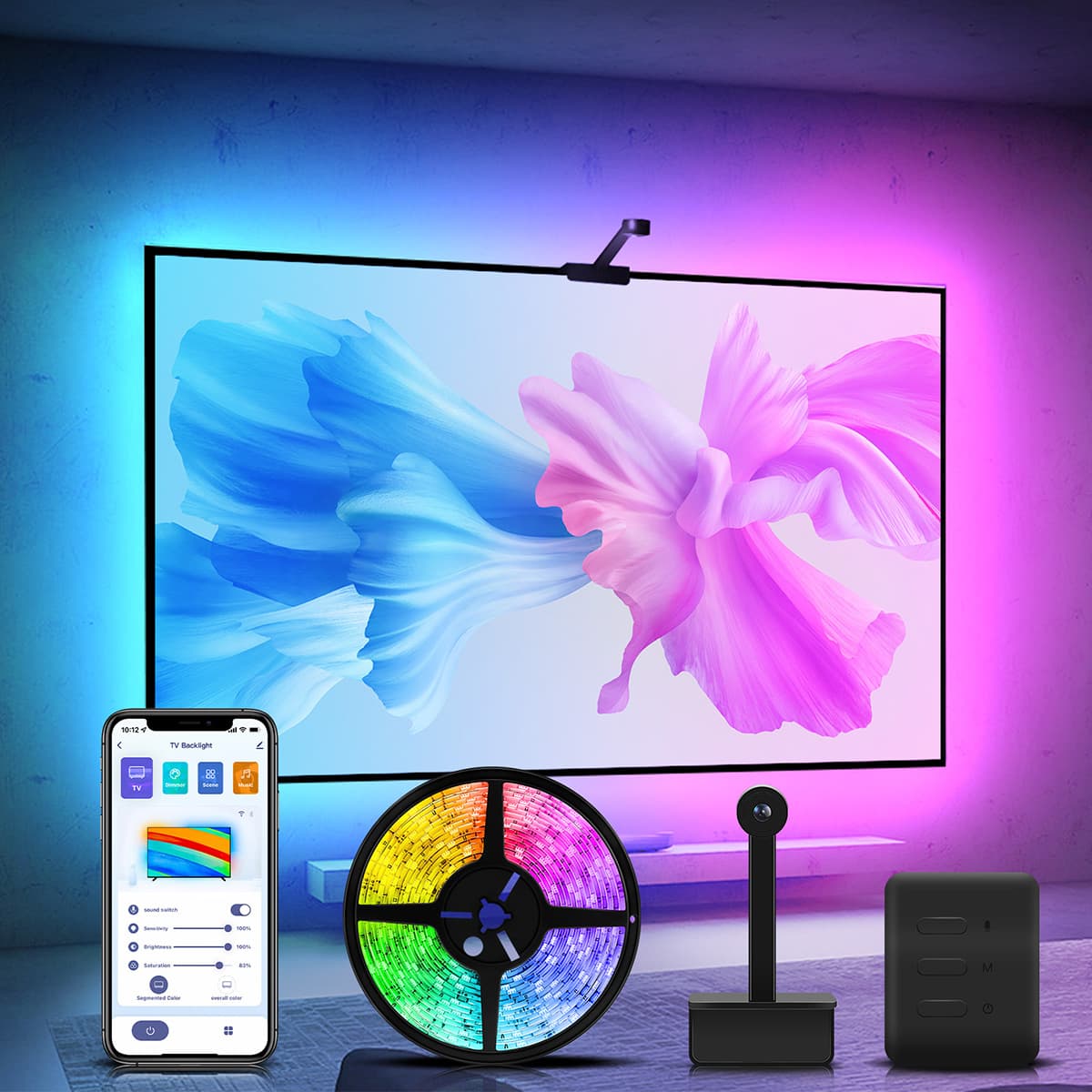

Taśma SMART LED do TV Spacetronik Glow Strip