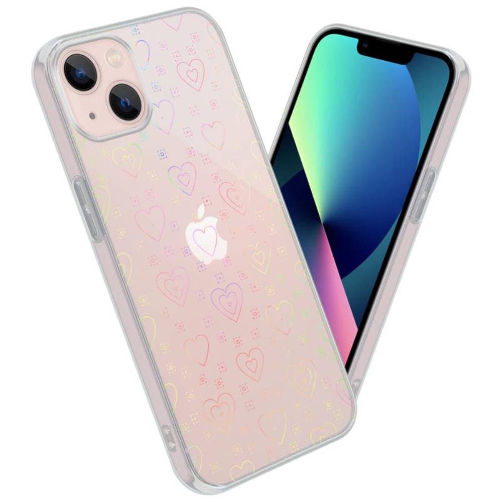 

Etui XIAOMI 12 LITE Luminous Hearts Case Holograficzne Serca transparentne