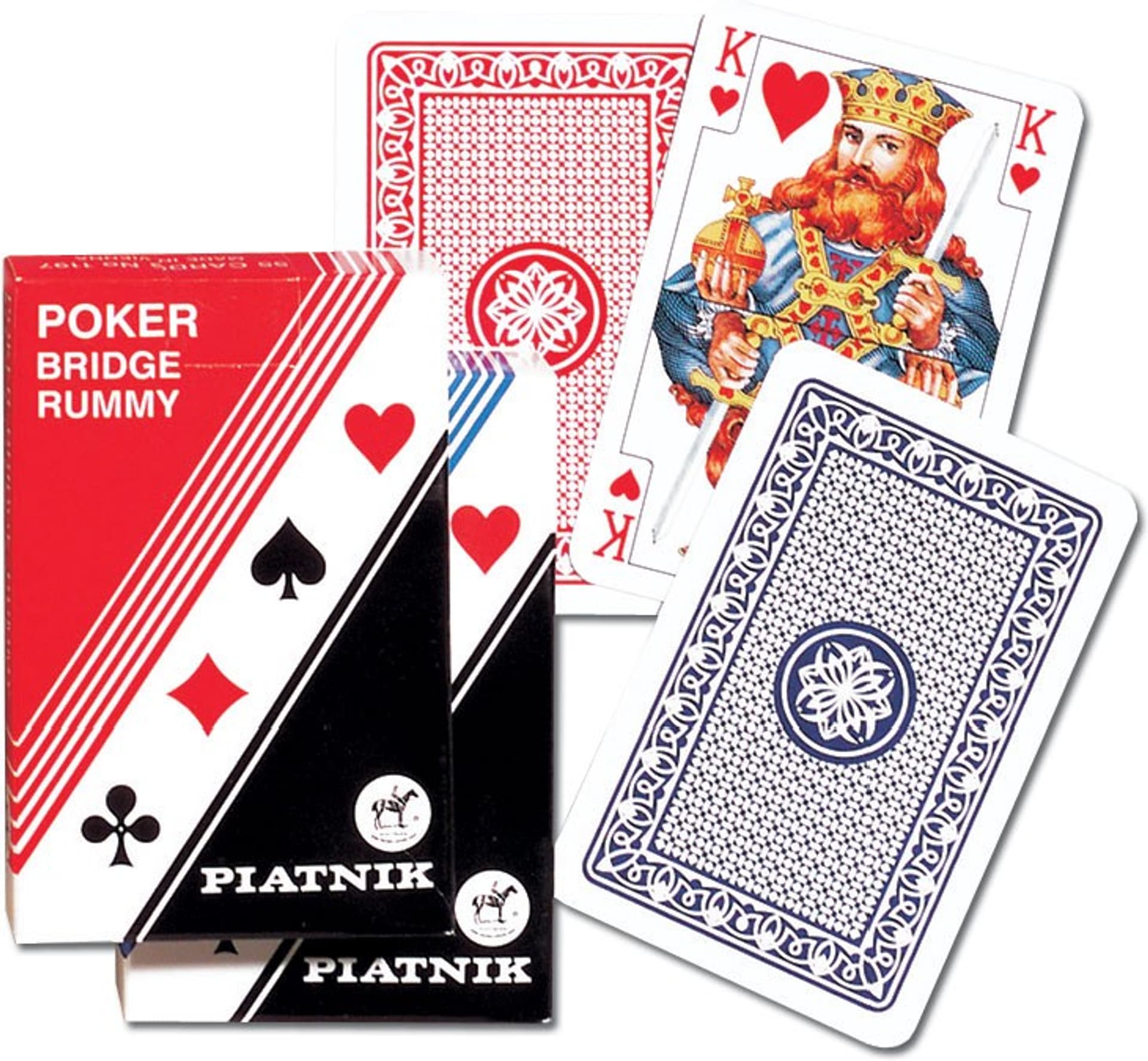 

Karty Poker - Brydż pojedyncza talia