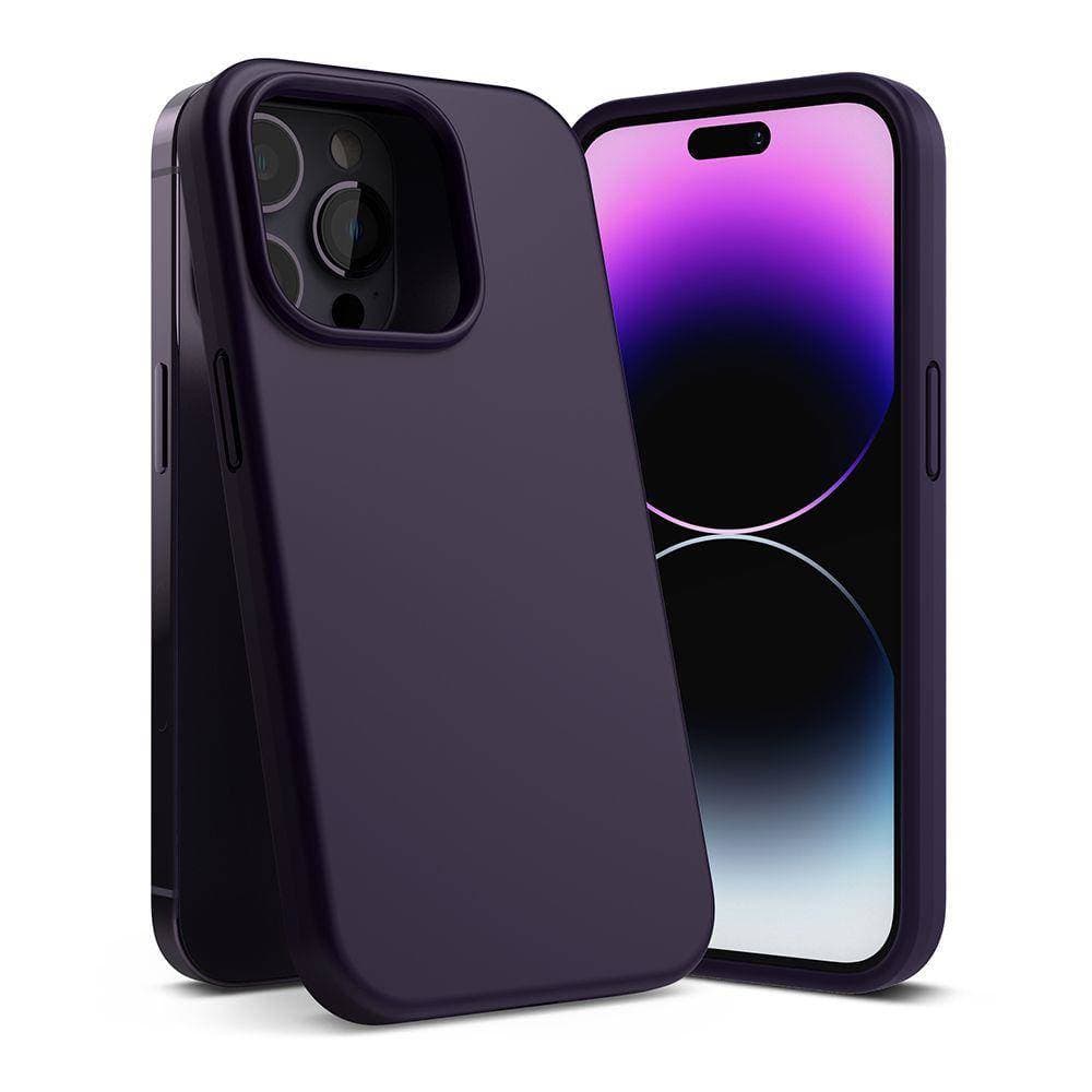 

Etui IPHONE 14 PRO Ringke Silicone fioletowe
