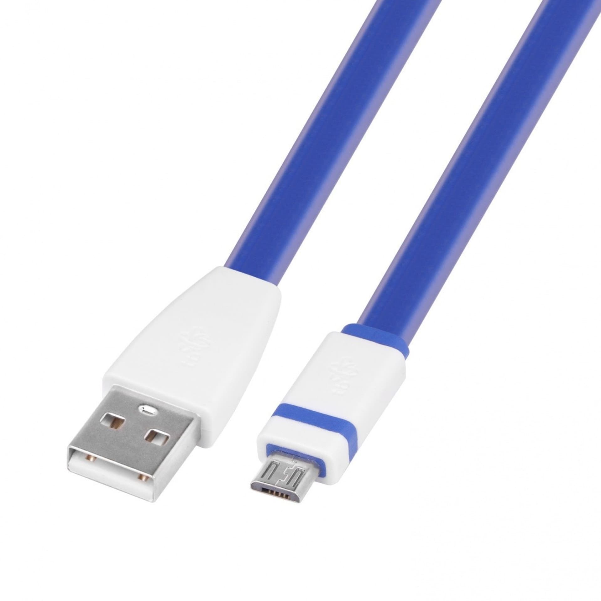 

Kabel USB-Micro USB 2m. niebieski