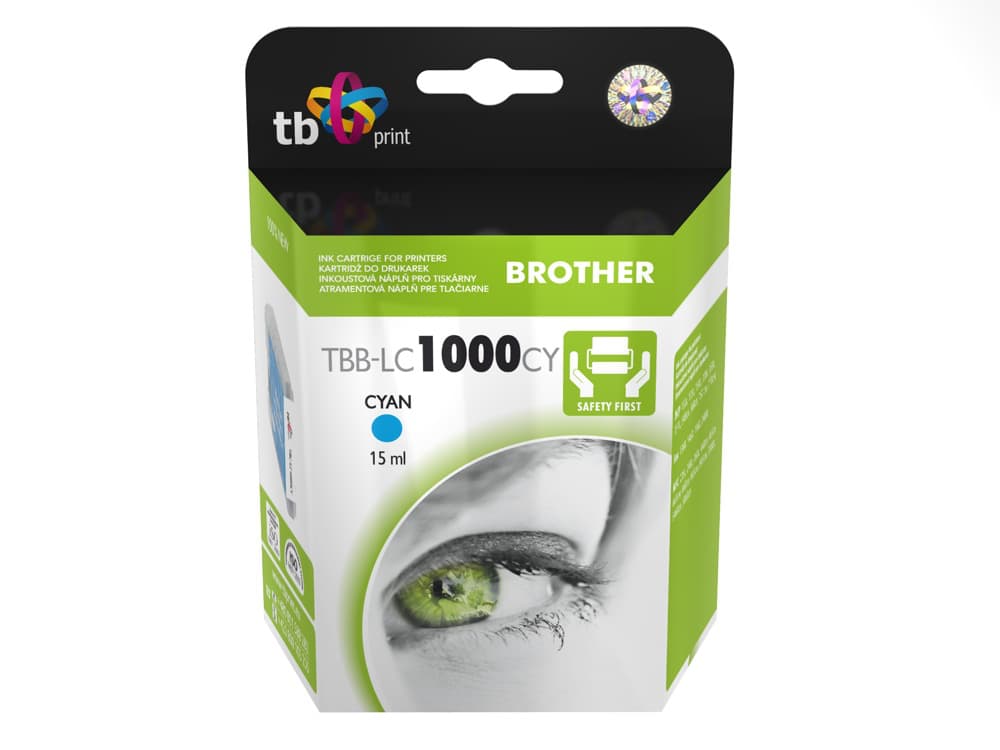 

Wkład TB PRINT TBB-LC1000CY Zamiennik Brother LC1000C TBB-LC1000CY