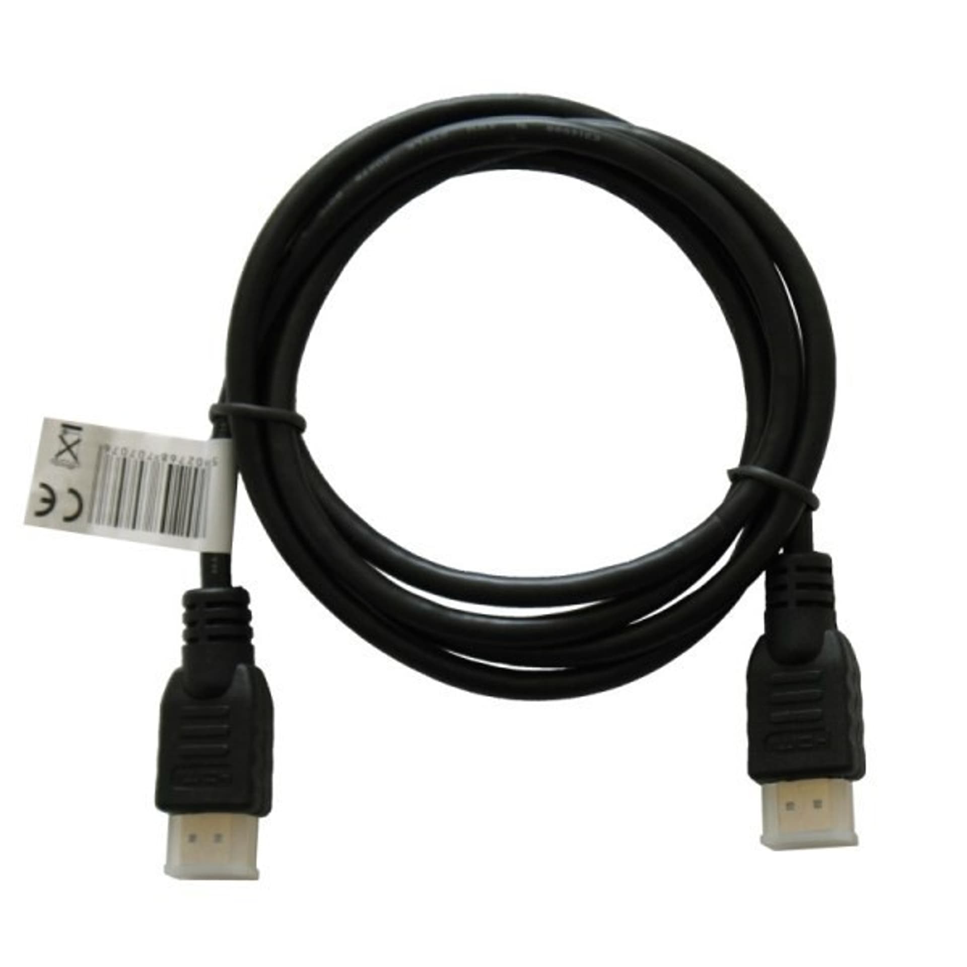 

Kabel HDMI (M) 2m, czarny, złote końcówki, v1.4 high speed, ethernet/3D wielopak 10 szt., CL-05, Czarny/złote końcówki/v1.4 high speed/ethernet/3d wielopak 10 szt./cl-0