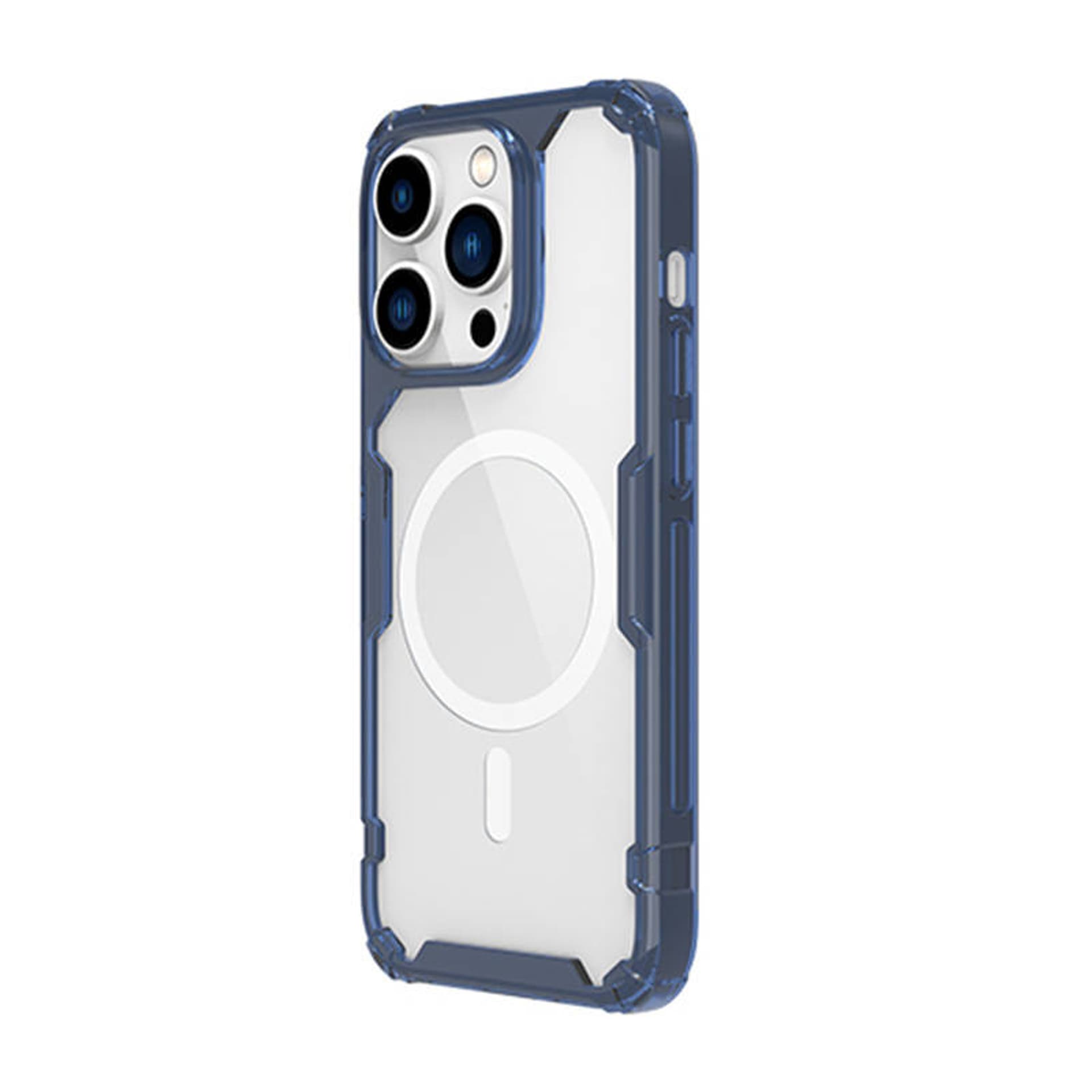 

Etui magnetyczne Nillkin Nature TPU Pro do Apple iPhone 14 Pro Max (niebieski)