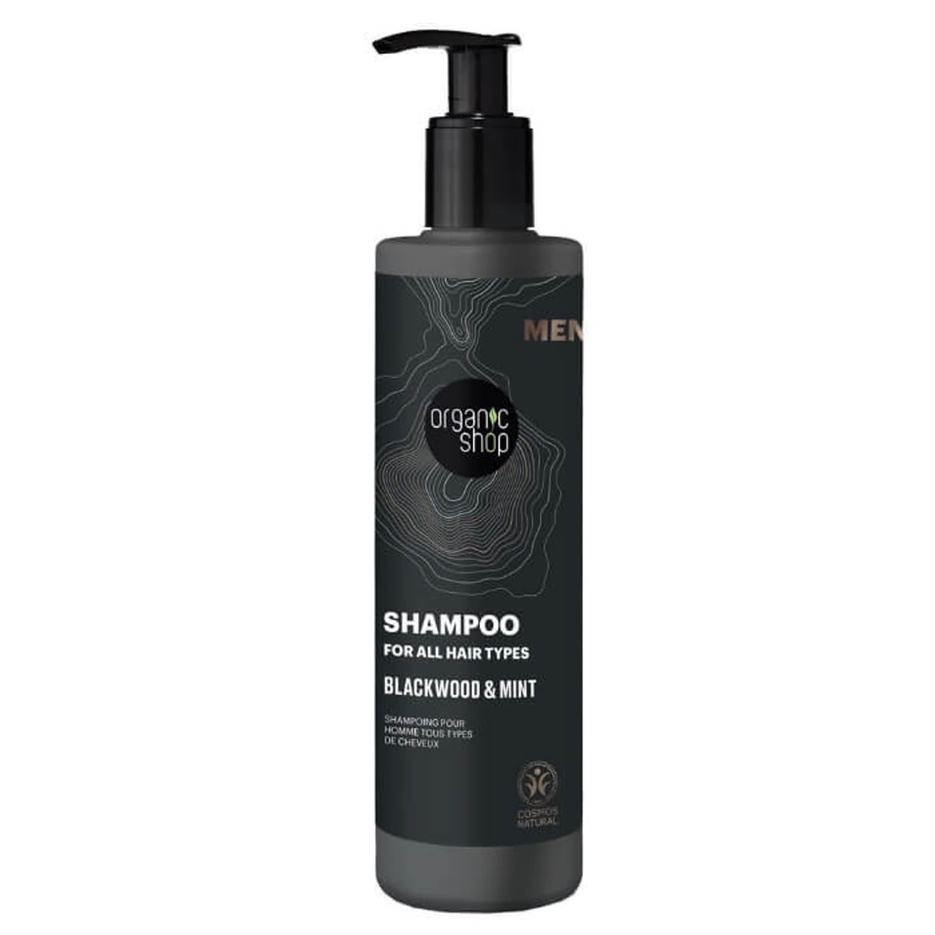 

Szampon do wszystkich rodzajów włosówMen Blackwood and Mint 280 ml ORGANIC SHOP MEN