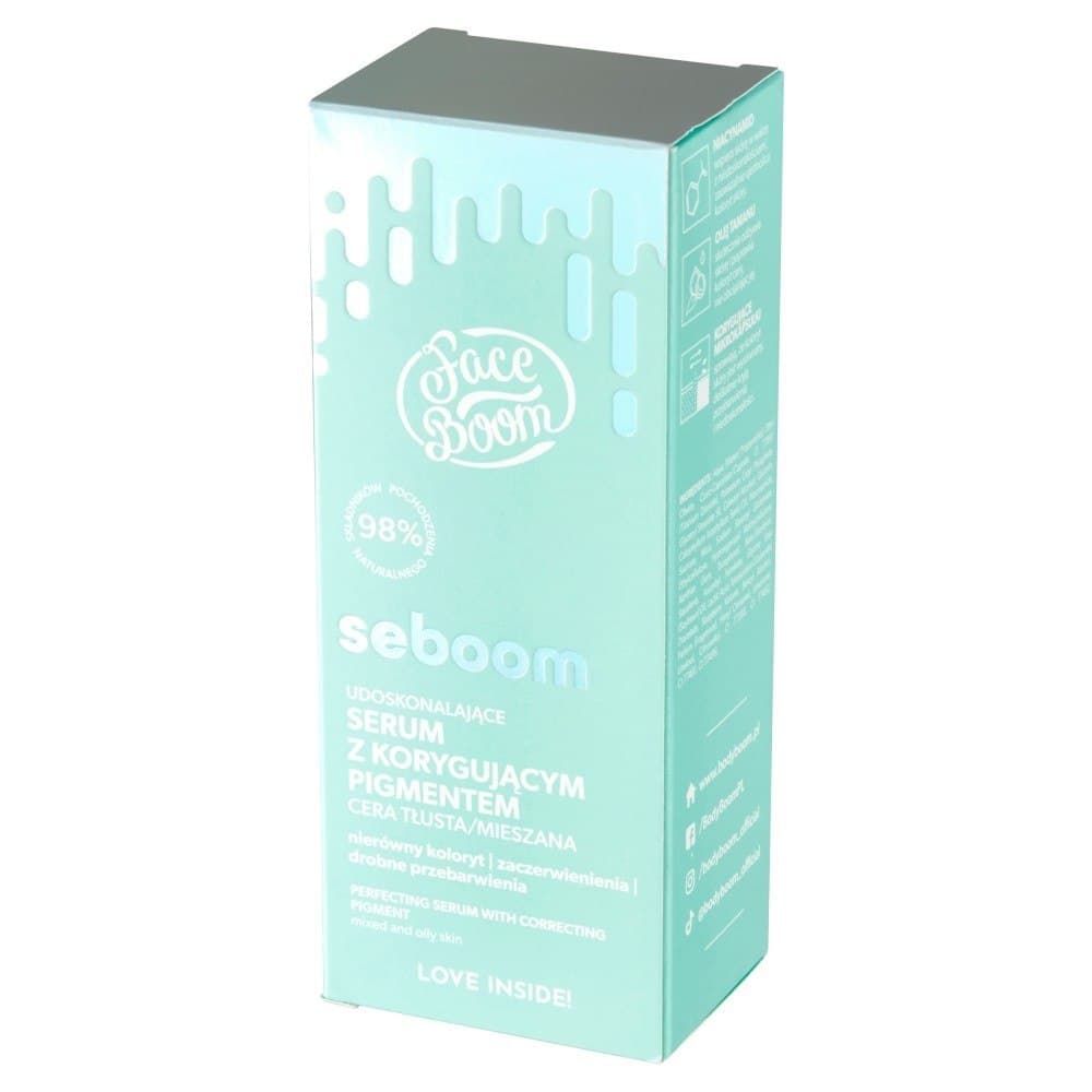 

Face Boom Seboom Udoskonalające Serum z korygującym pigmentem - cera tłusta i mieszana 30ml