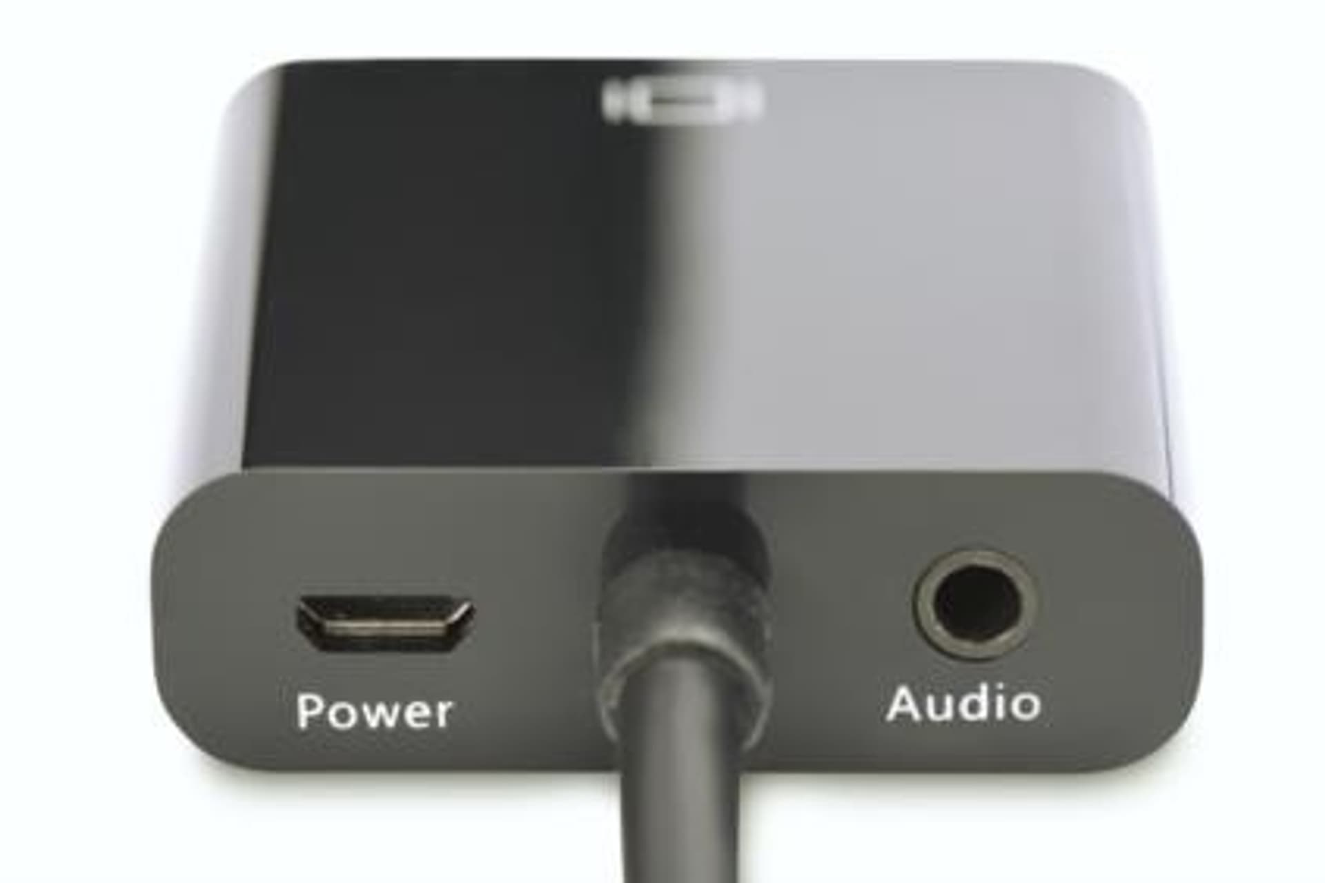 

Konwerter/adapter audio-video HDMI do VGA, 1080p FHD, z audio 3.5mm MiniJack