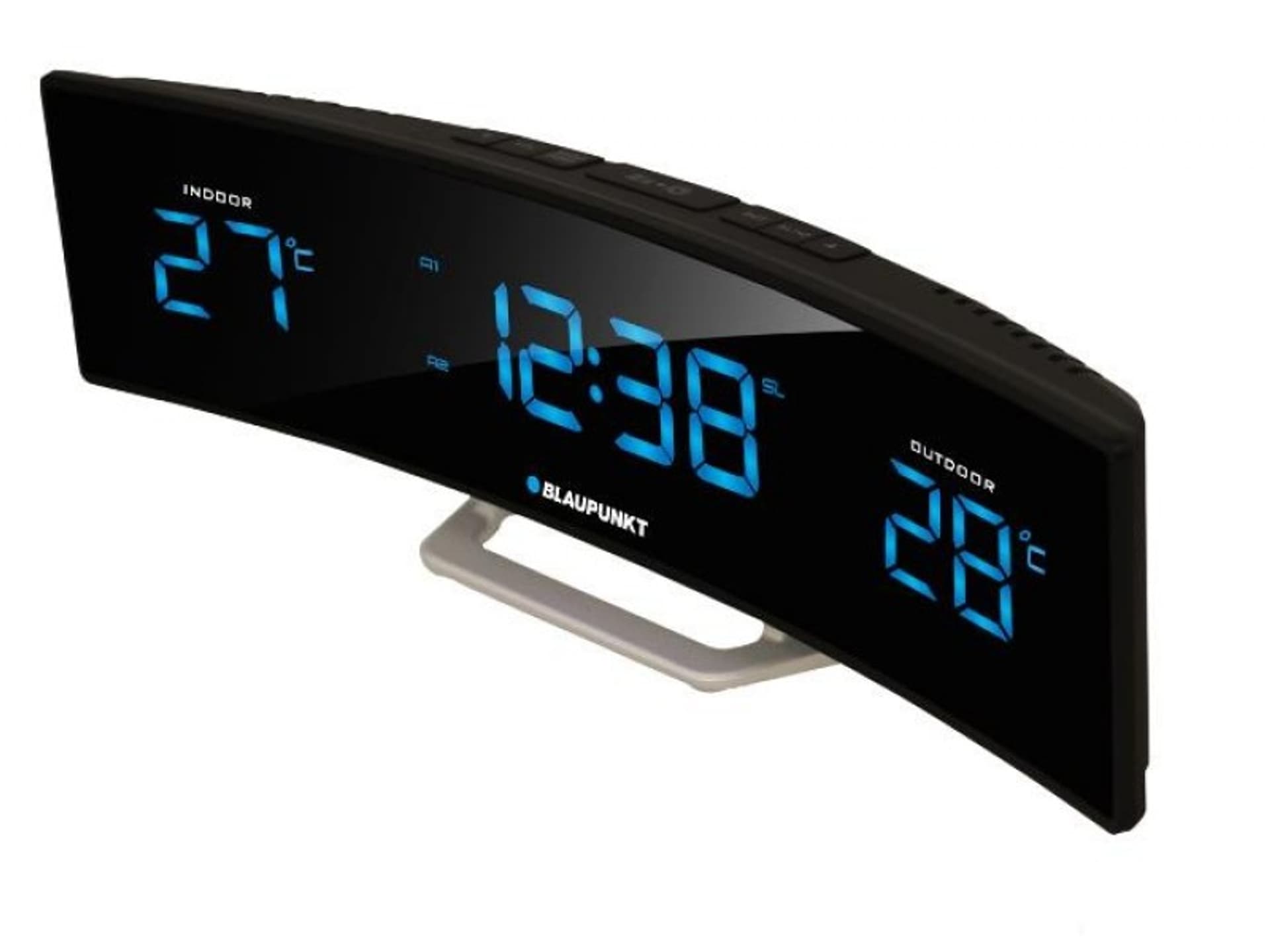 

Radiobudzik CR12BK FM Alarm Temperatura