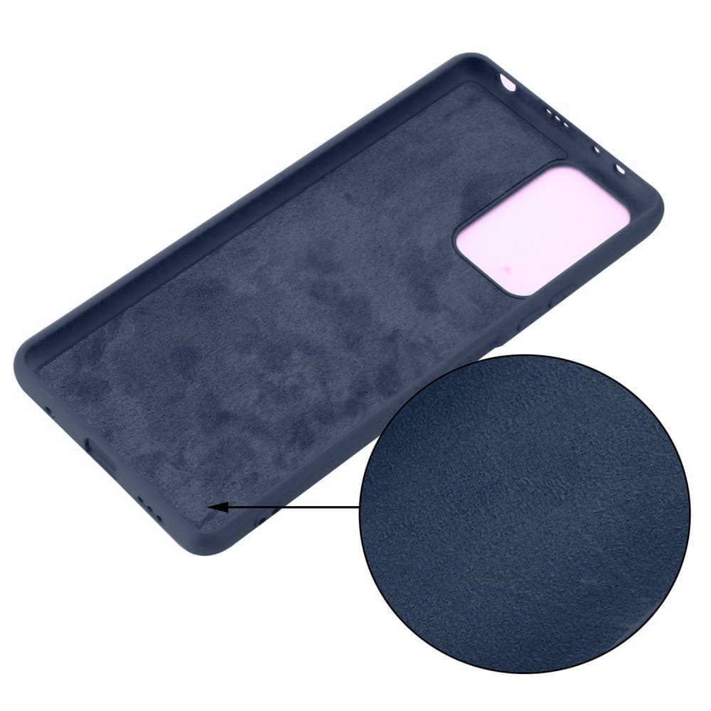 

Etui XIAOMI REDMI NOTE 10 PRO Silicone case elastyczne silikonowe granatowe