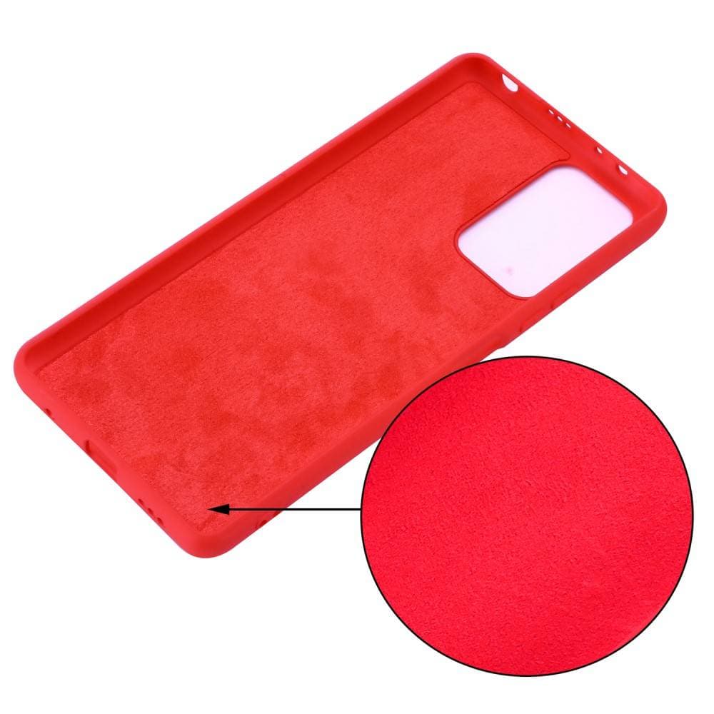 

Etui XIAOMI REDMI NOTE 10 PRO Silicone case elastyczne silikonowe czerwone