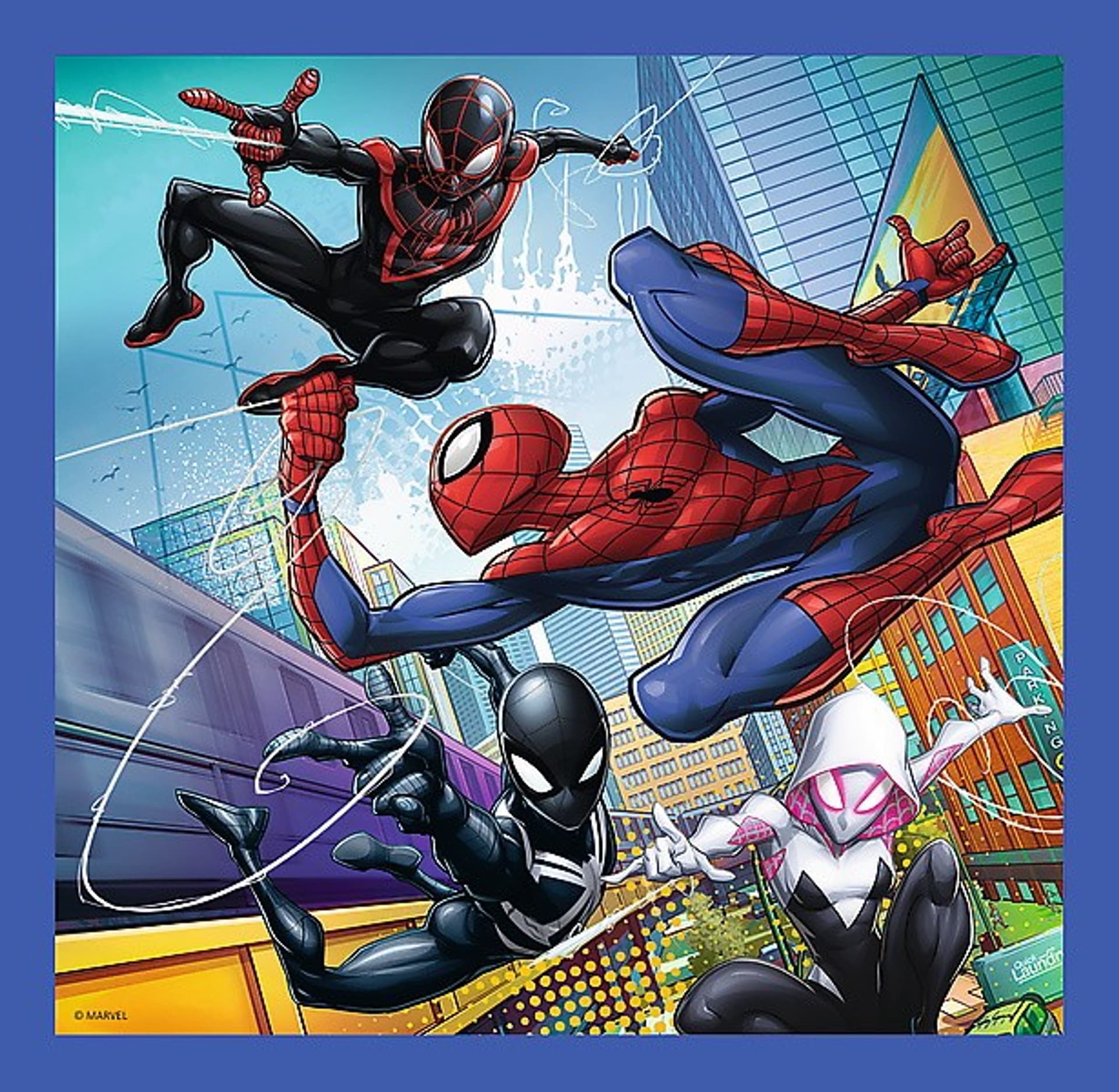 

Puzzle 3w1 Spider-Man - Pajęcza siła