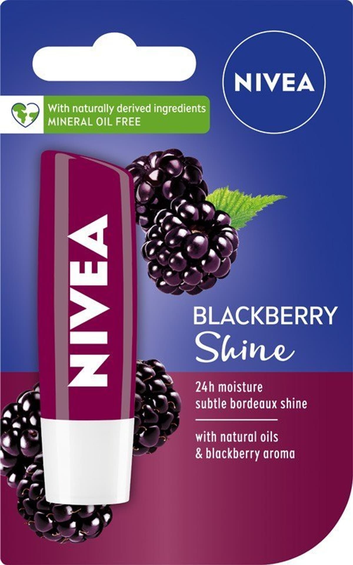 

Nivea Lip Care Pomadka ochronna BLACKBERRY SHINE 4.8g