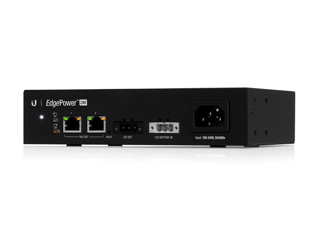 

UBIQUITI EP-24V-72W EDGEPOWER DC POWER SUPPLY WITH UPS AND POE PSU