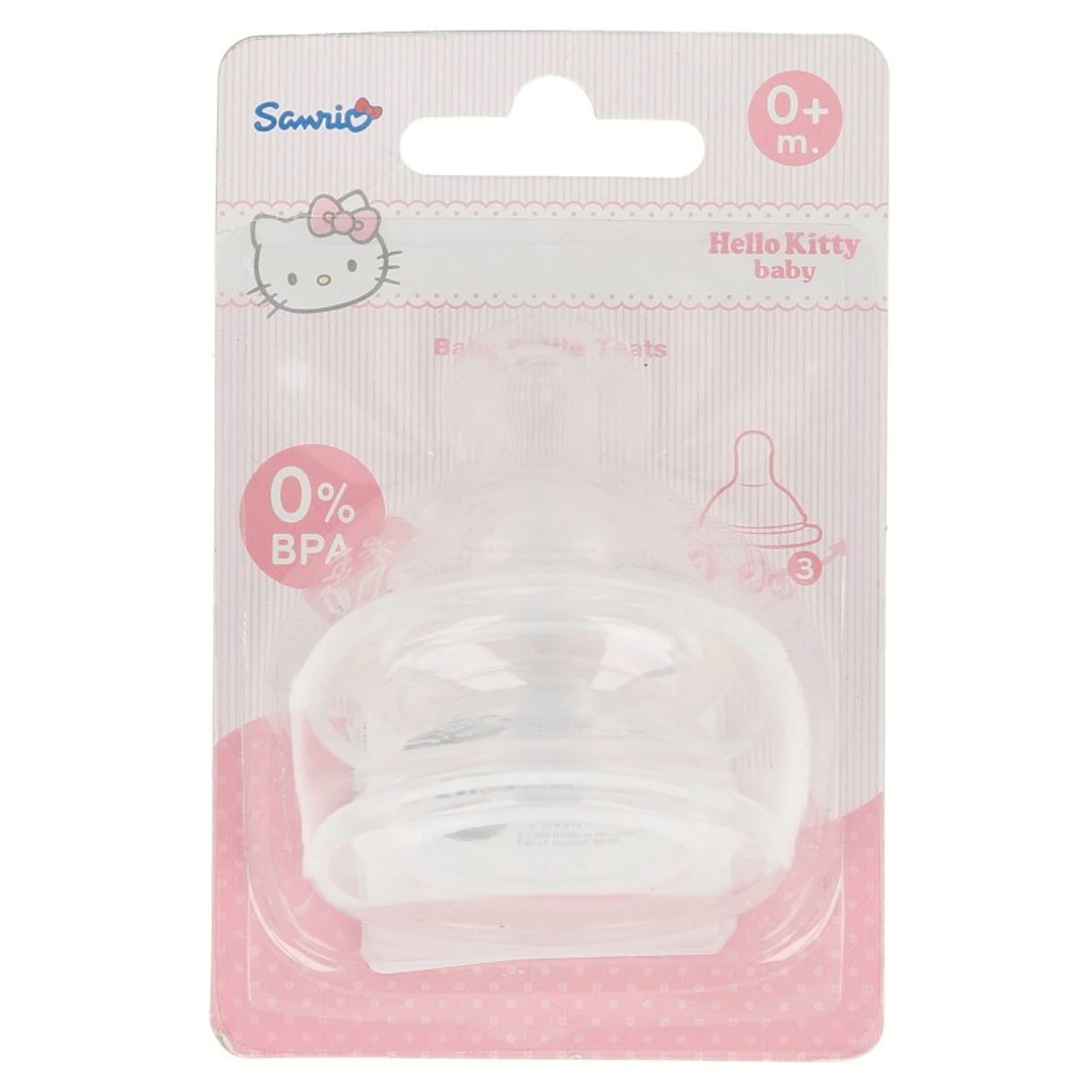 

Hello Kitty - Smoczek silikonowy do butelki 0 m+ (2 szt)