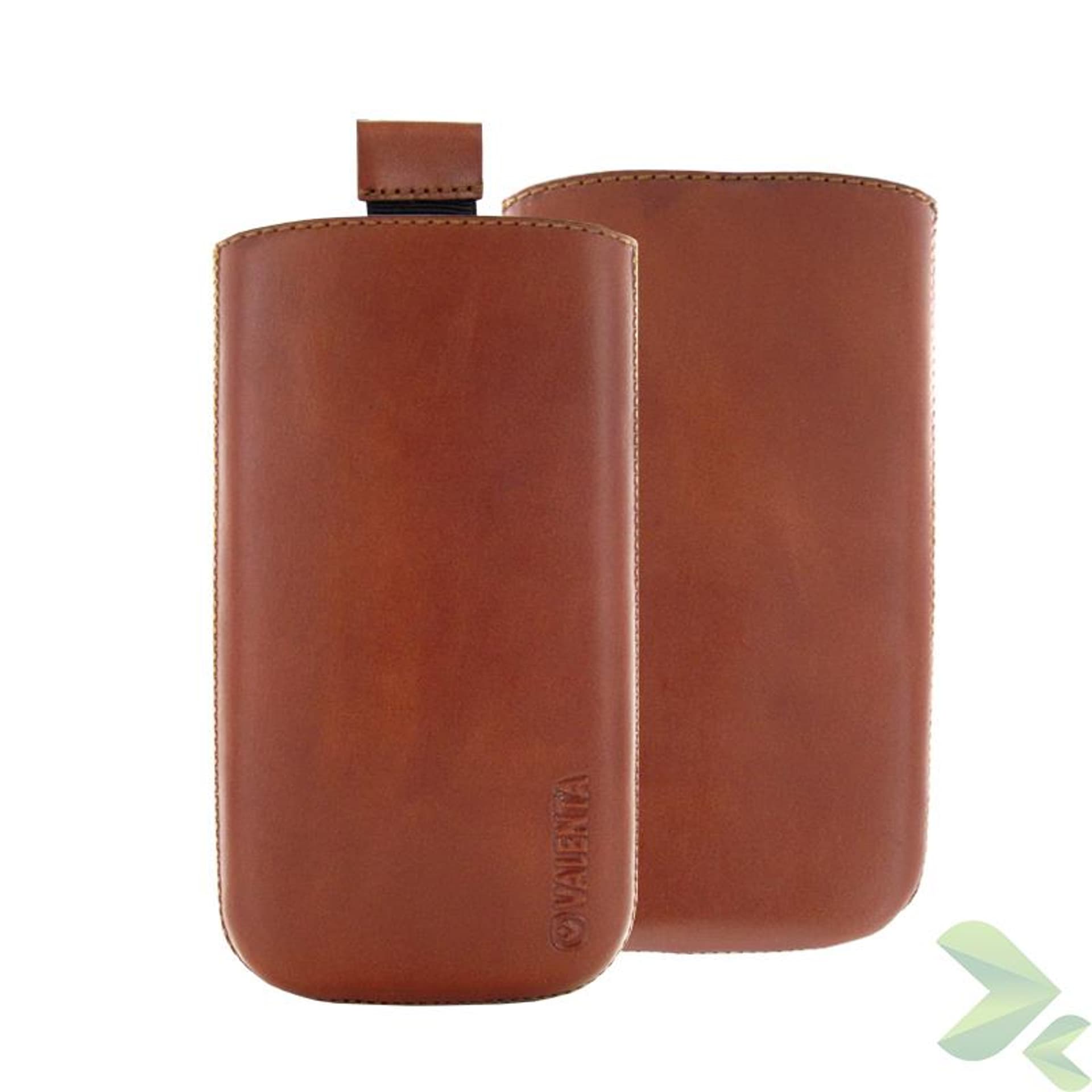 

Valenta Pocket Classic - Skórzane etui wsuwka (brązowy)