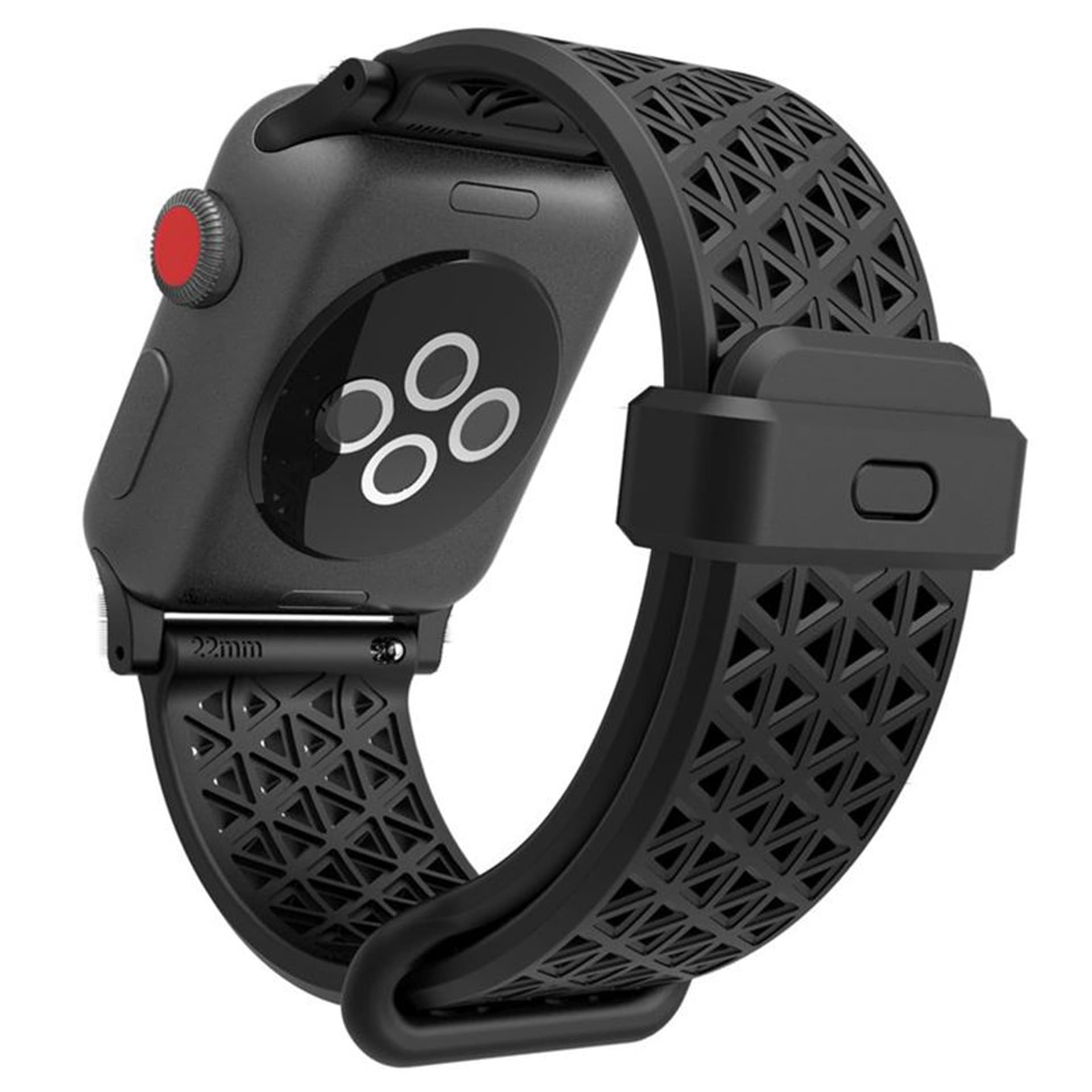 

Catalyst Sport Band - Elastyczny pasek do Apple Watch 38/40/41 mm (Stealth Black)