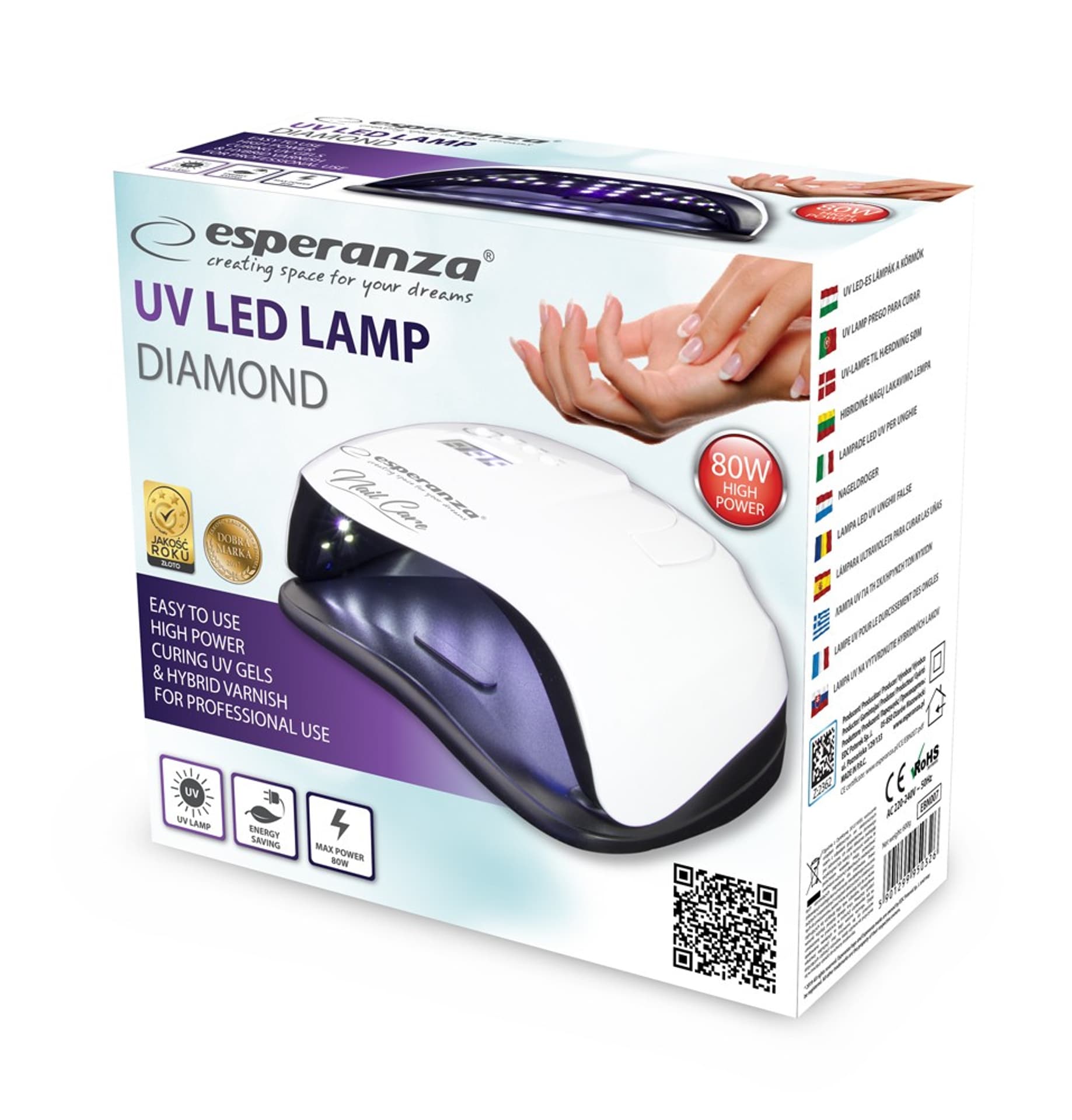 

Lampa UV LED do lakieru hybrydowego DIAMOND