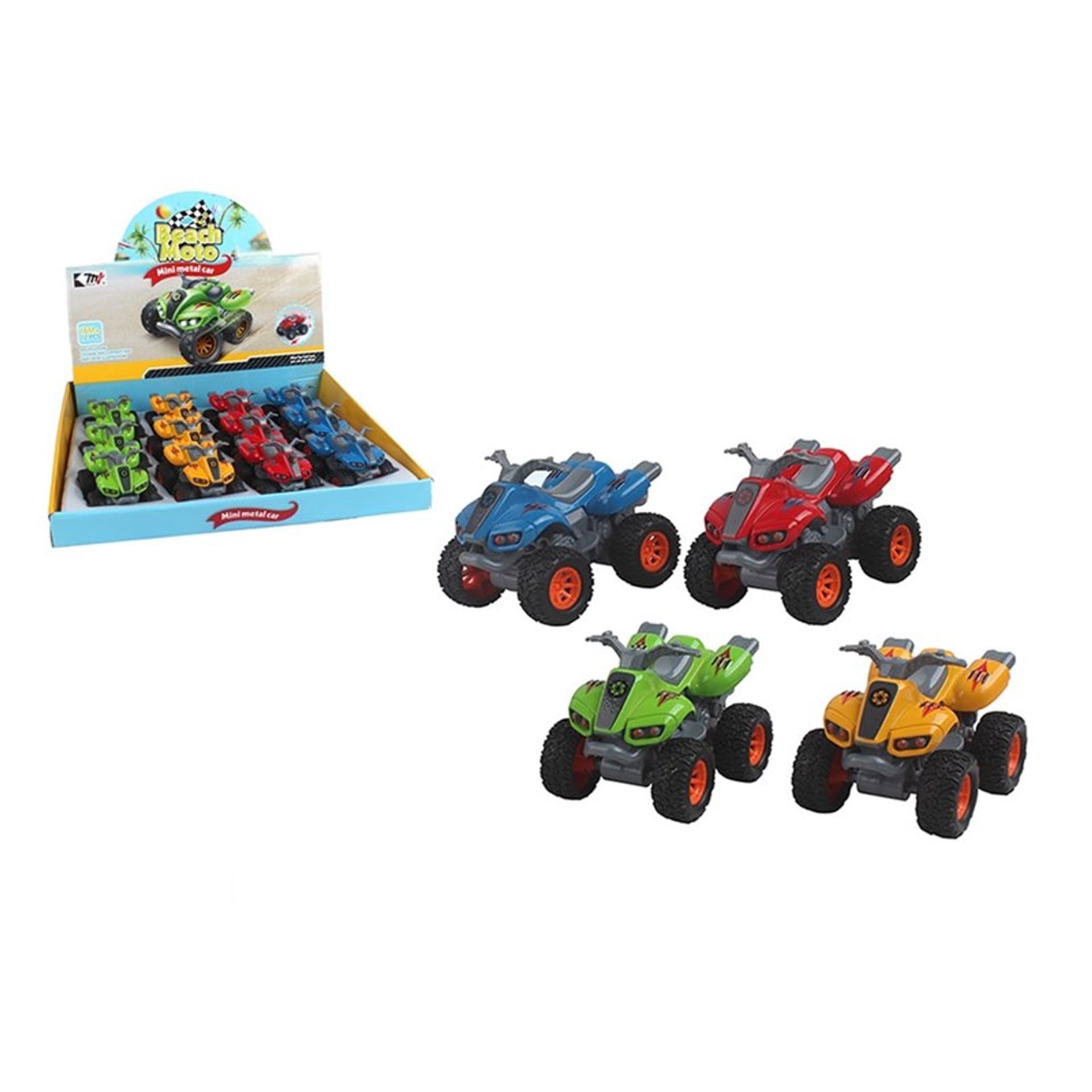 

Quad z napędem (10 cm) wybór losowy koloru, 10 cm) wybór losowy kolor