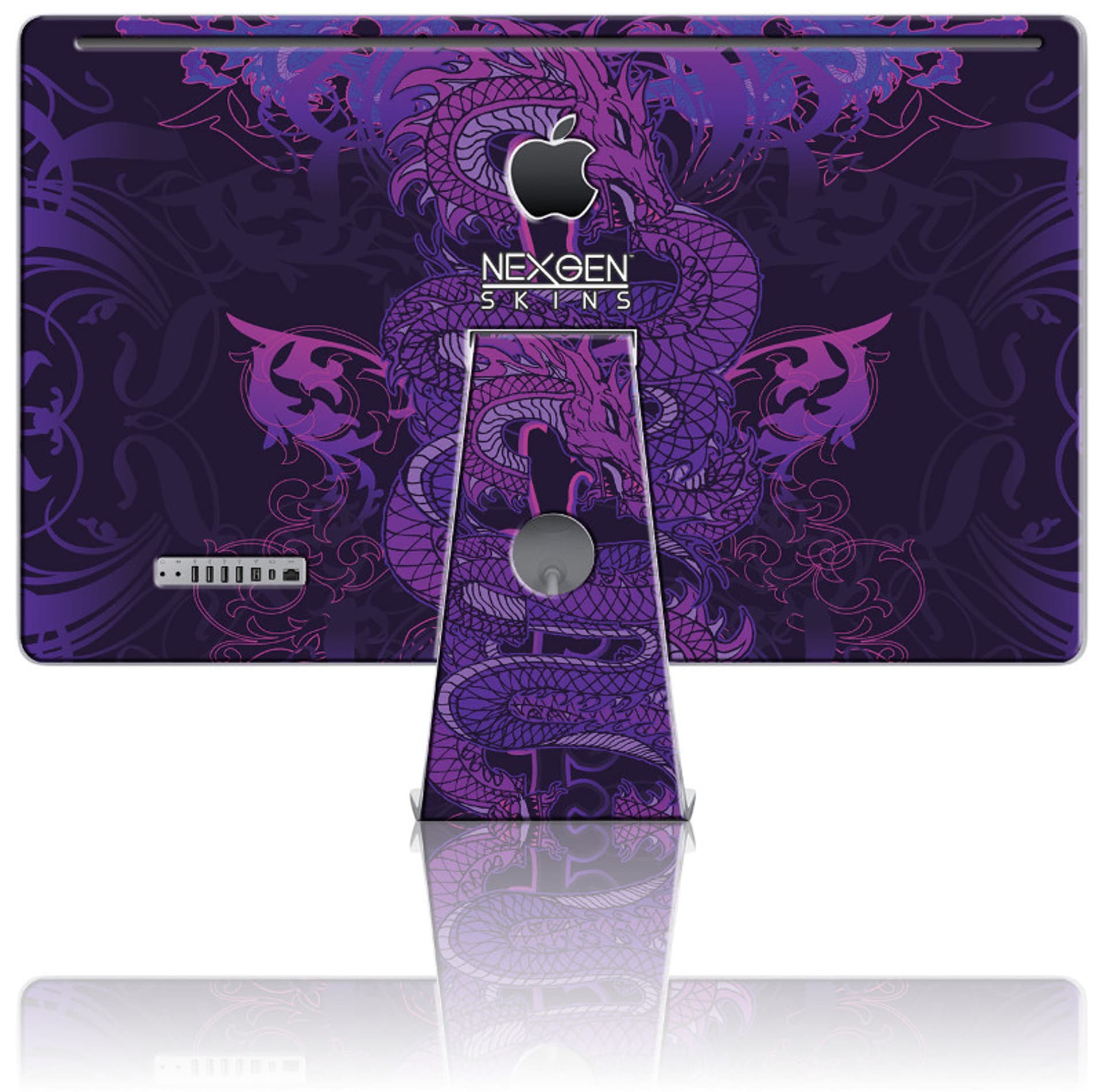 

Nexgen Skins - Zestaw skórek na obudowę z efektem 3D iMac 27" (Serpentine 3D)
