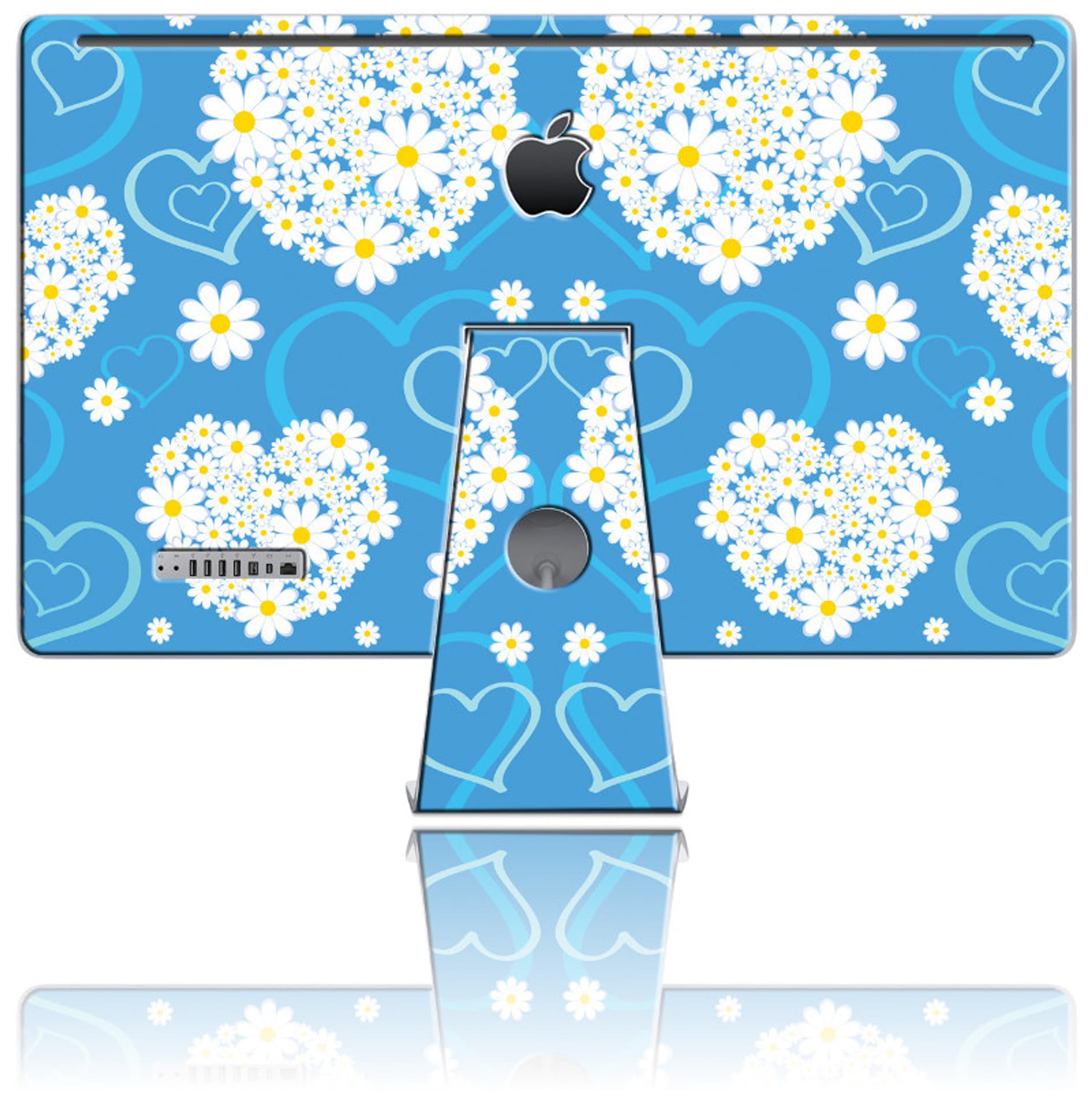 

Nexgen Skins - Zestaw skórek na obudowę z efektem 3D iMac 27" (Hearts and Daisies 3D)