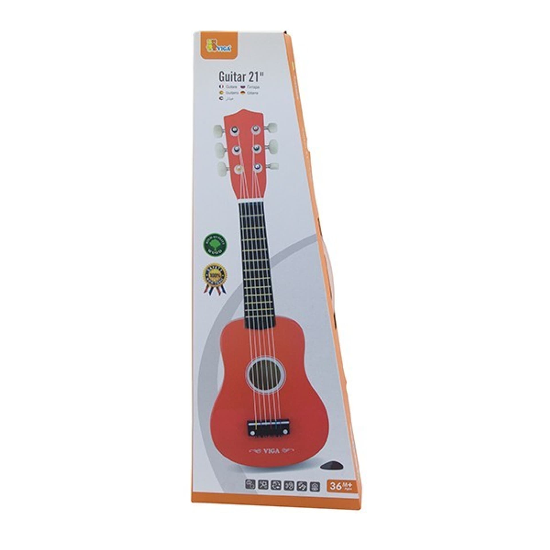 

Viga 50691 Czerwona gitara - 21 cali