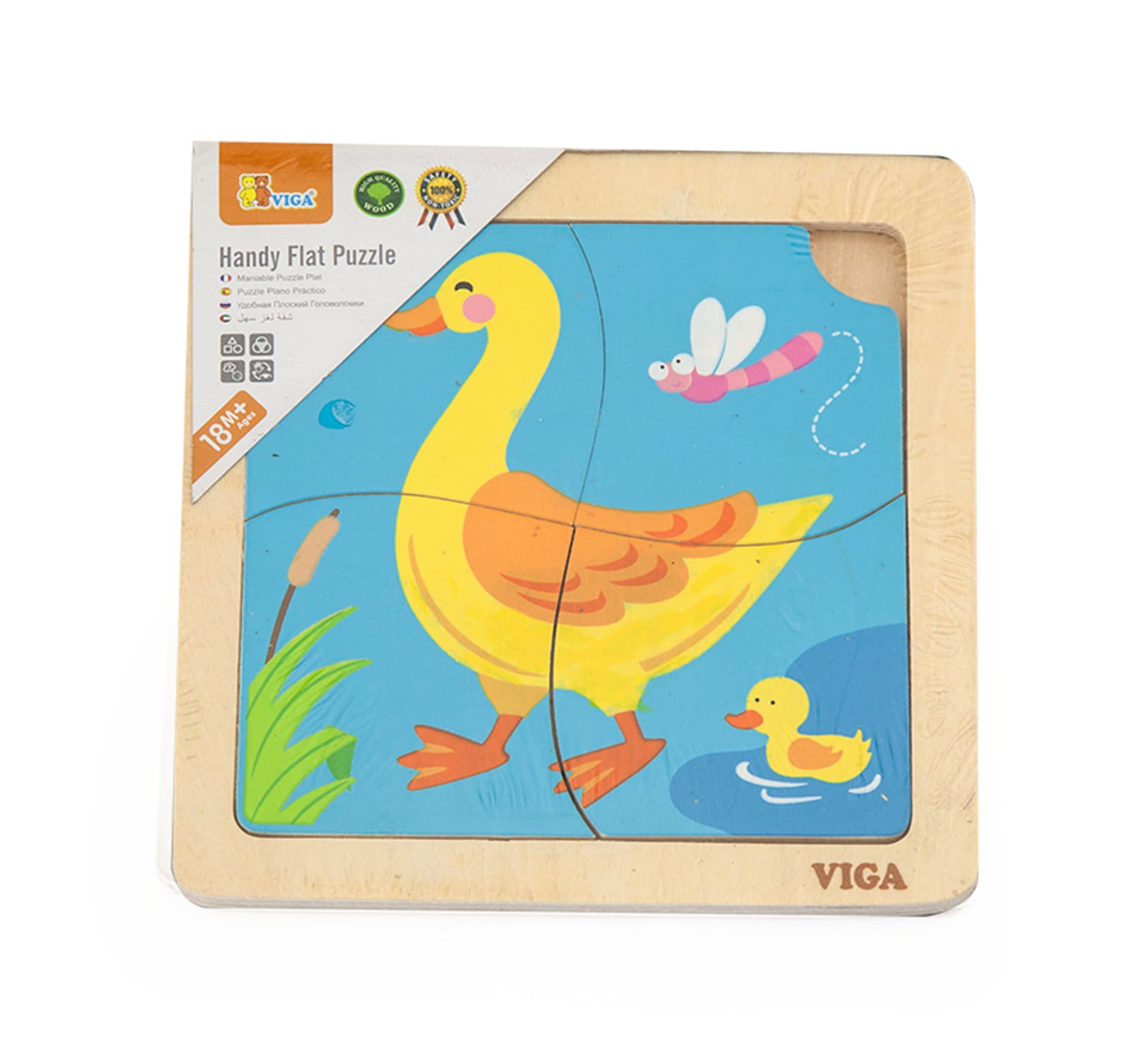 

Viga 51314 Puzzle na podkładce - Kaczuszka