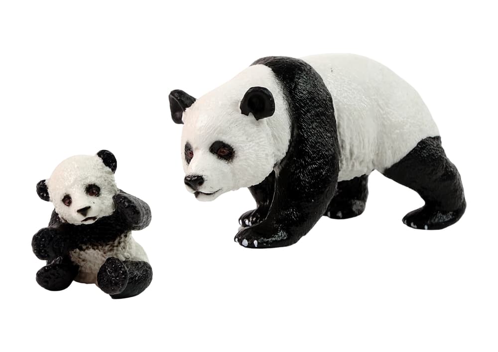 

Zestaw 2 Figurek Panda z młodą Pandą Zwierzęta Świata