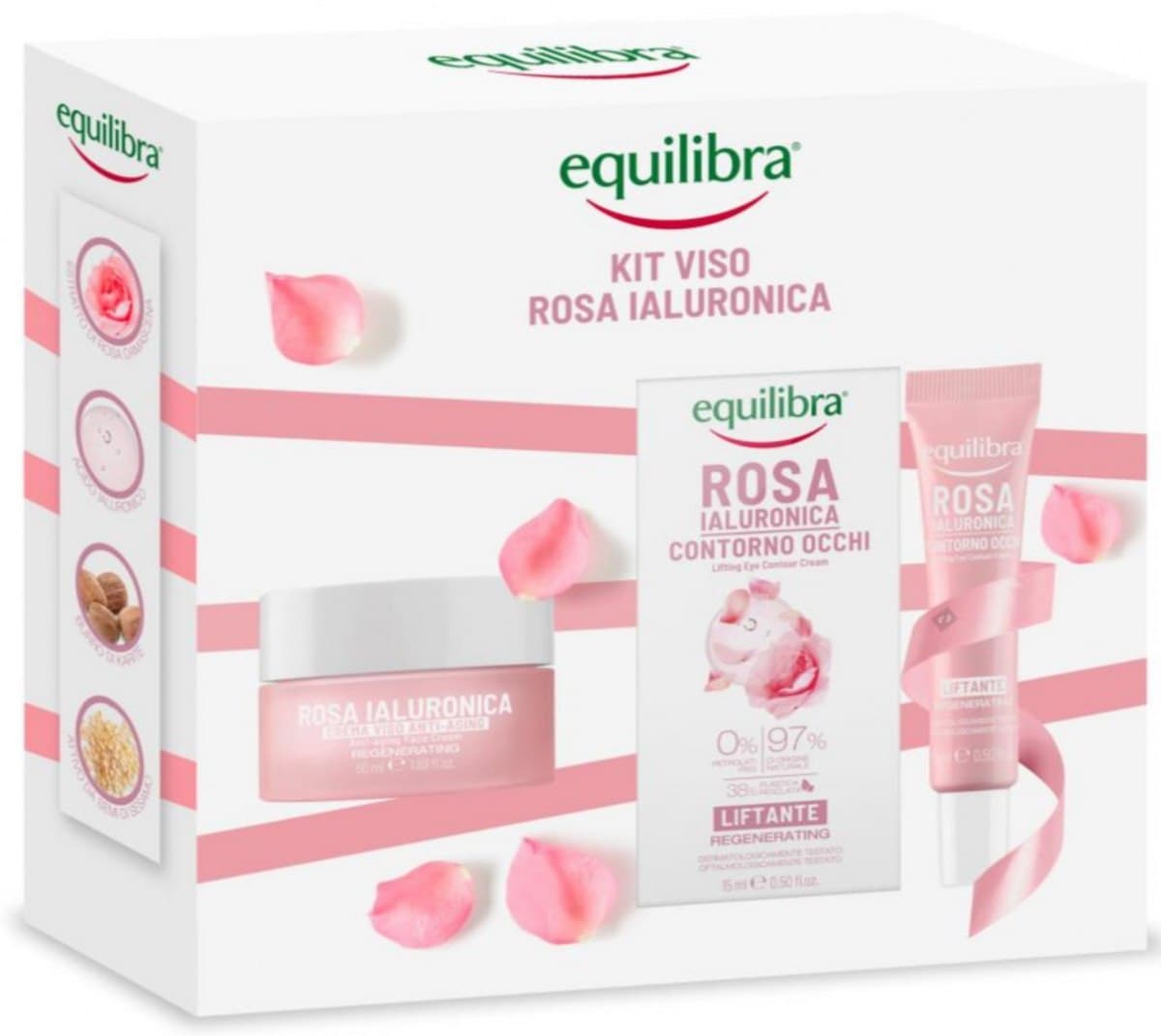 

Equilibra Rosa Zestaw prezentowy Pielęgnacja Twarzy (krem różany 50ml +krem pod oczy 15ml)