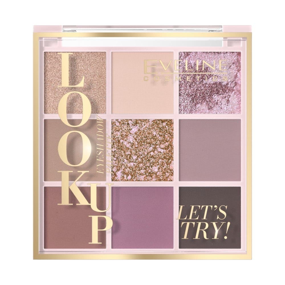 

Eveline Look Up Paletka cieni do powiek (9) Let`s Try! 1szt, 9) let`s try! 1sz