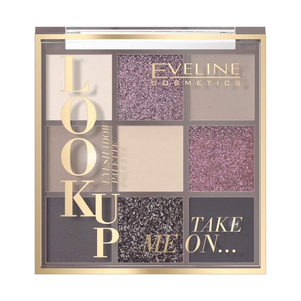 

Eveline Look Up Paletka cieni do powiek (9) Take Me On... 1szt, 9) take me on... 1sz