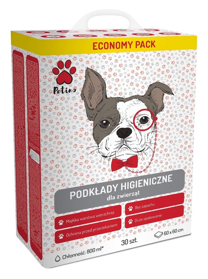 

Petino Podkłady higieniczne 800ml 60x60cm 30szt