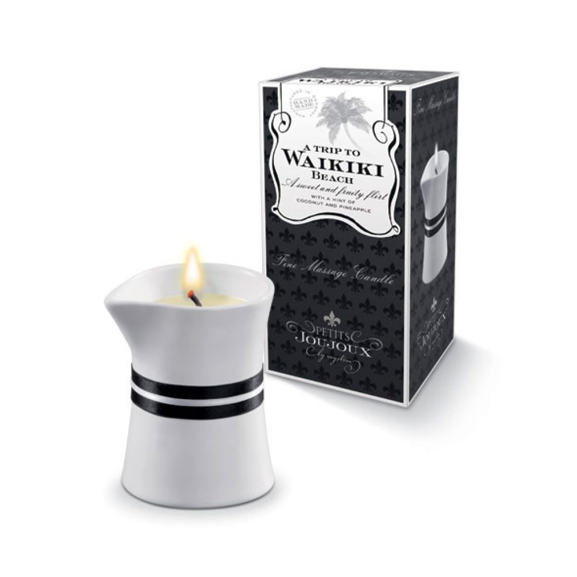 

Petits Joujoux Fine Massage Candles - A trip to Waikiki Beach (120 g)