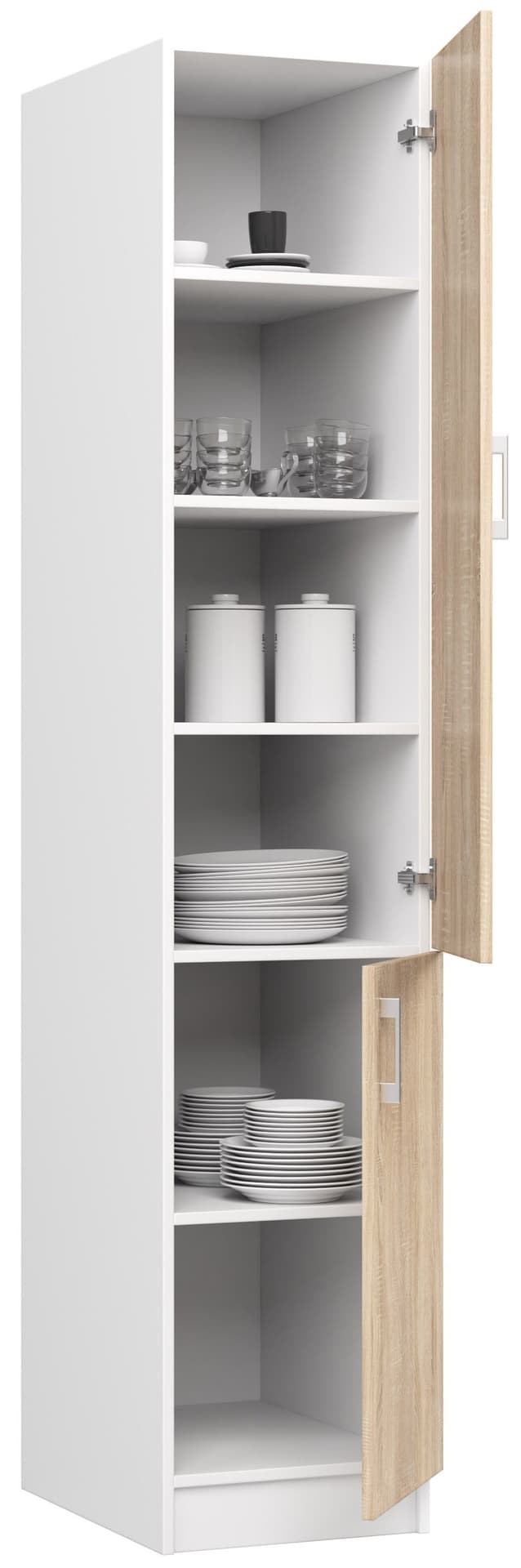 

Szafka LIMA S40/205/55 BIAŁY/DĄB SONOMA